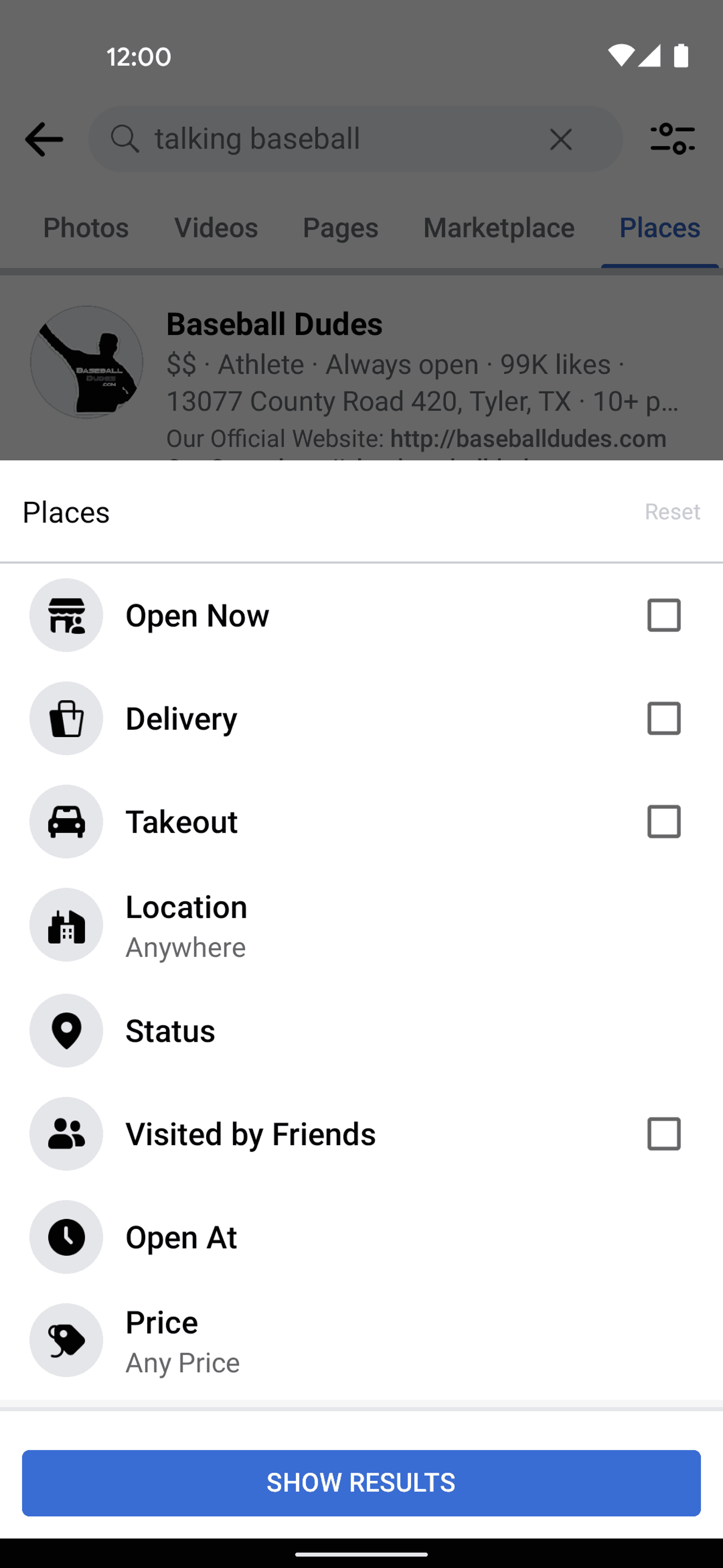 Facebook Android Social Networking interface screenshot 9