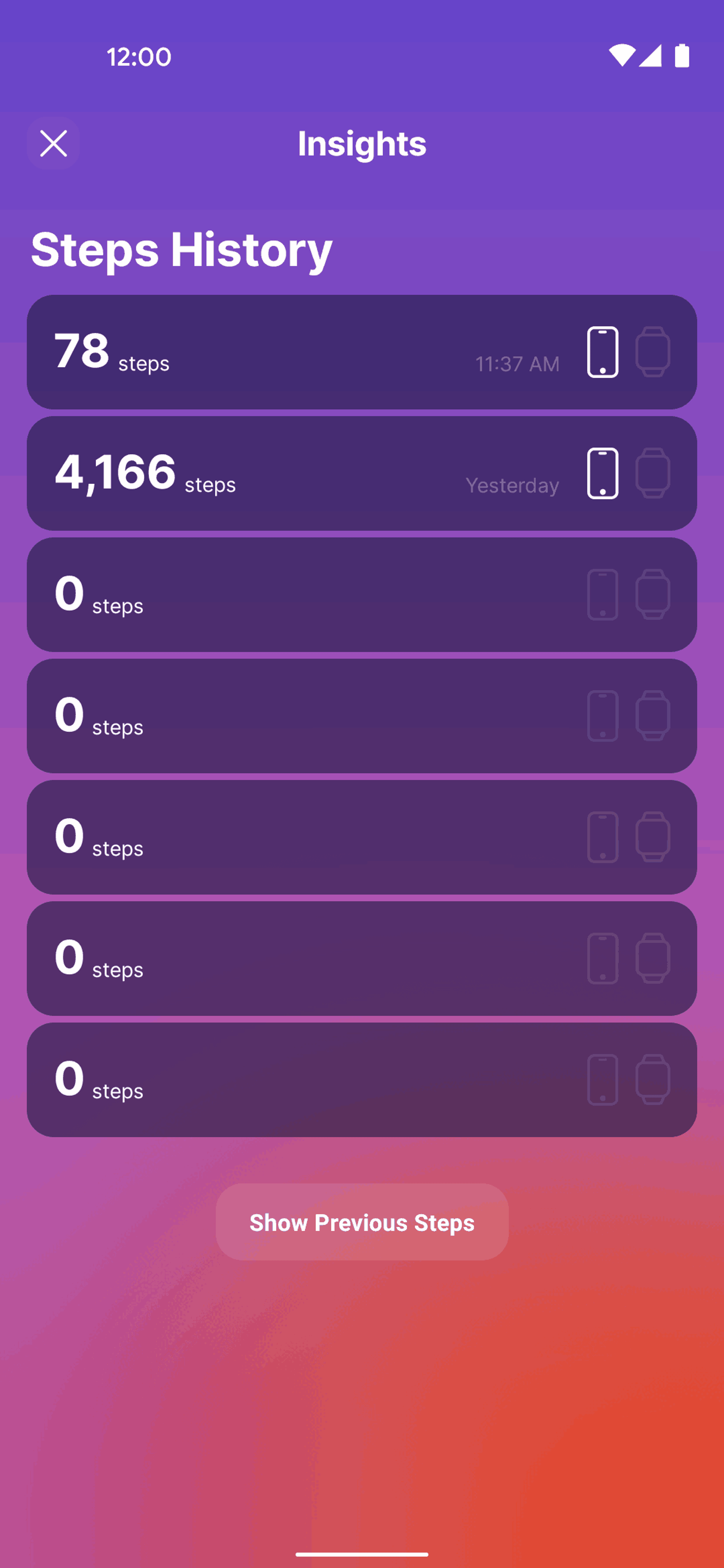 Sweatcoin Android Health & Fitness interface screenshot 18