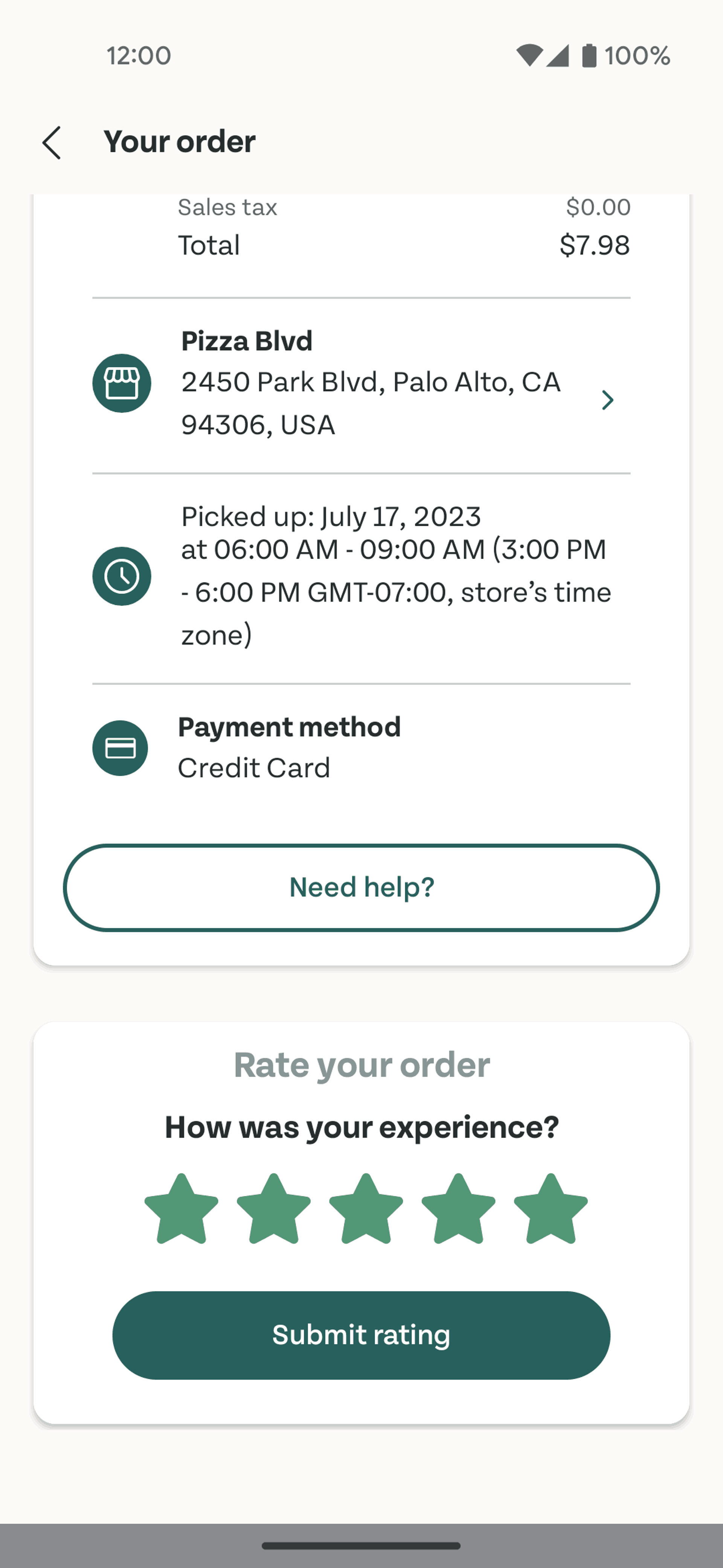 Too Good To Go Android Food & Drink interface screenshot 10
