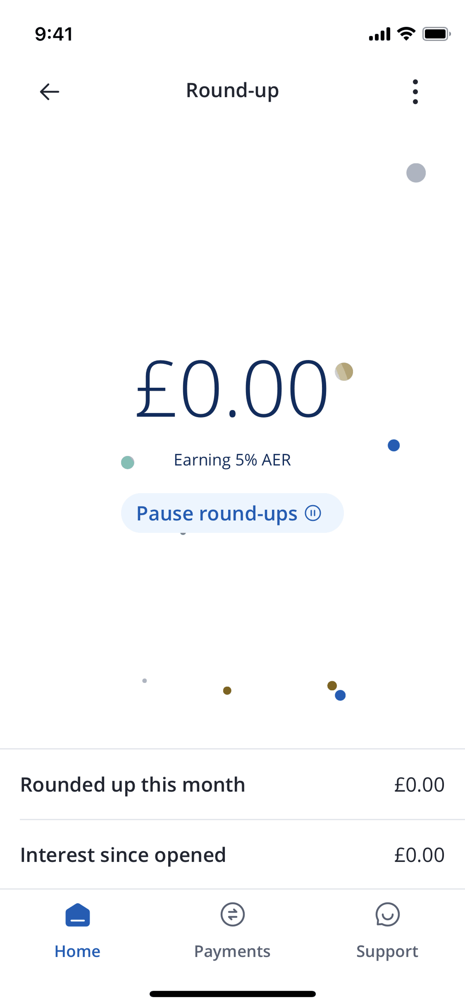 Chase UK iOS Finance interface screenshot 3