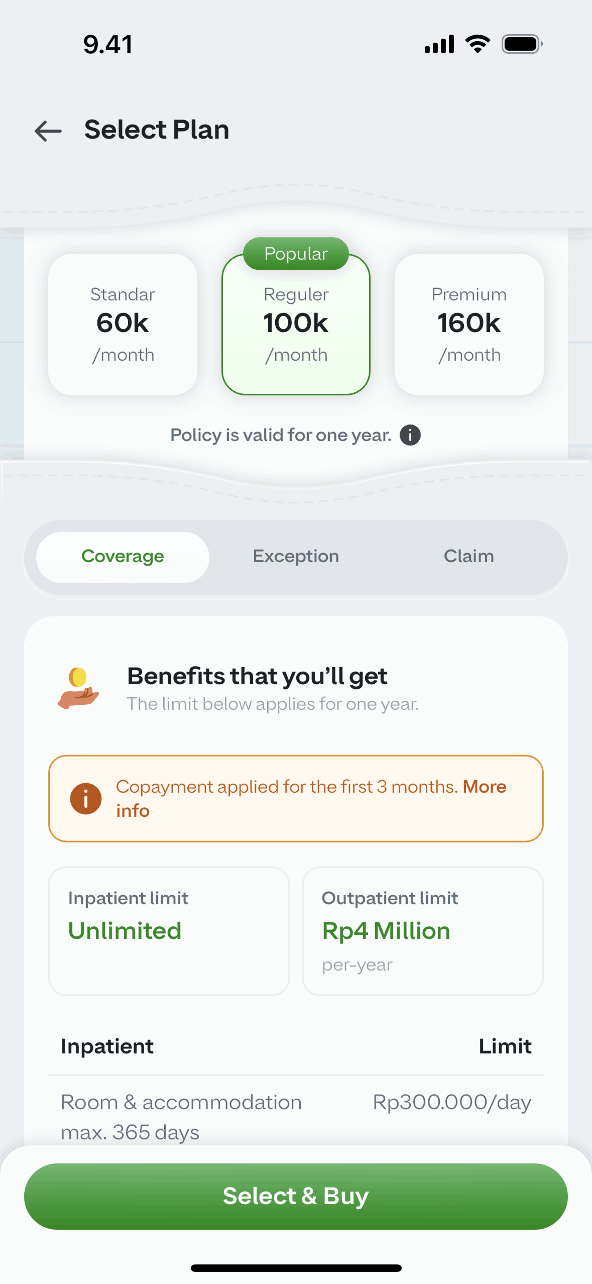 GoPay iOS Finance interface screenshot 5