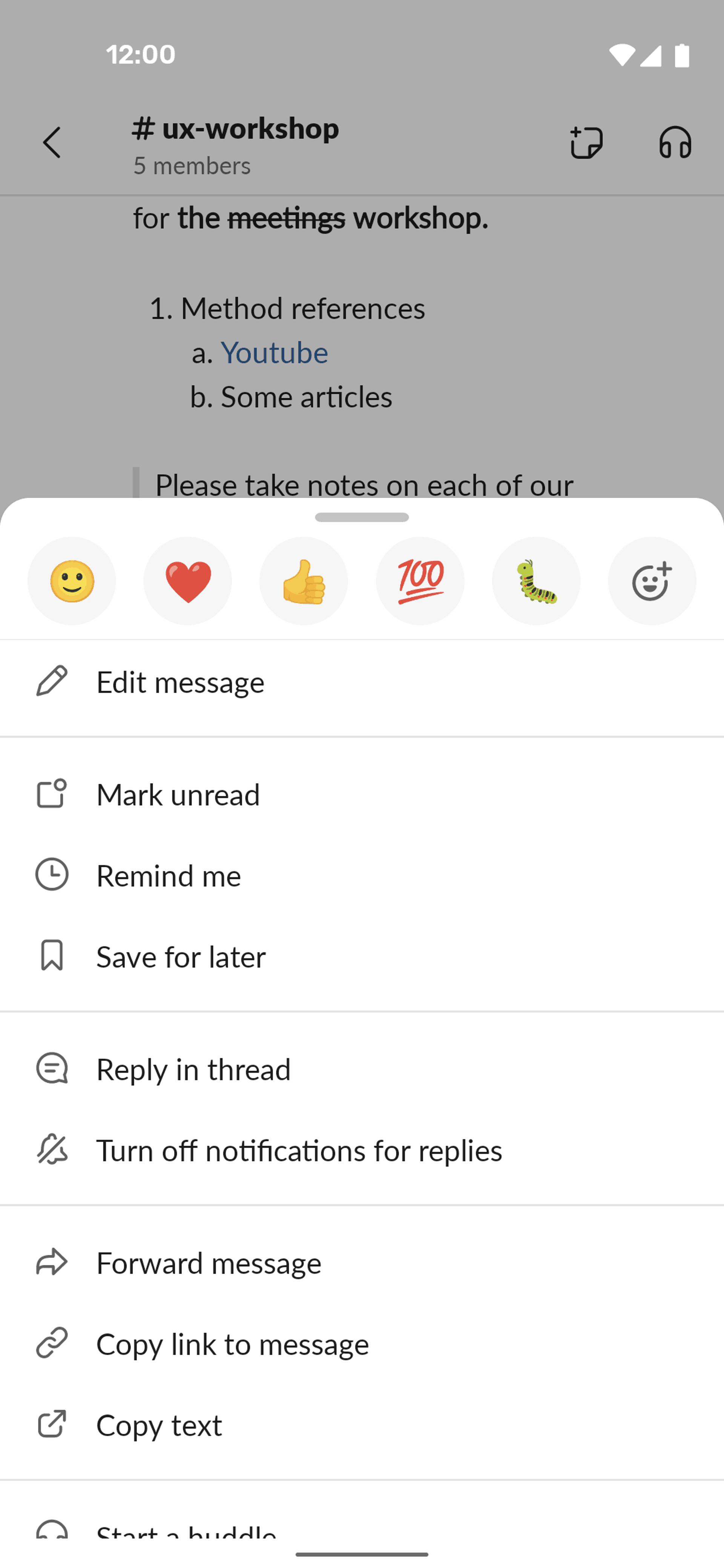 Slack Android Business interface screenshot 21