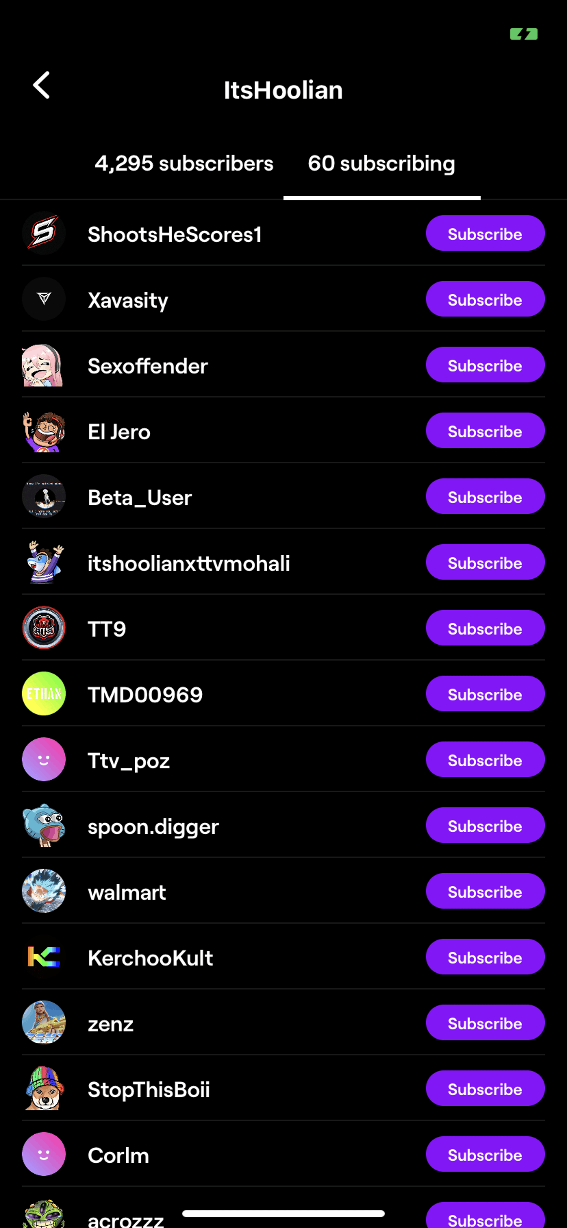Powder iOS Social Networking interface screenshot 14
