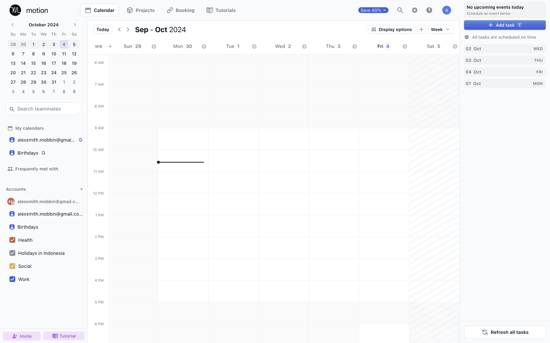 Motion Web AI interface screenshot 4