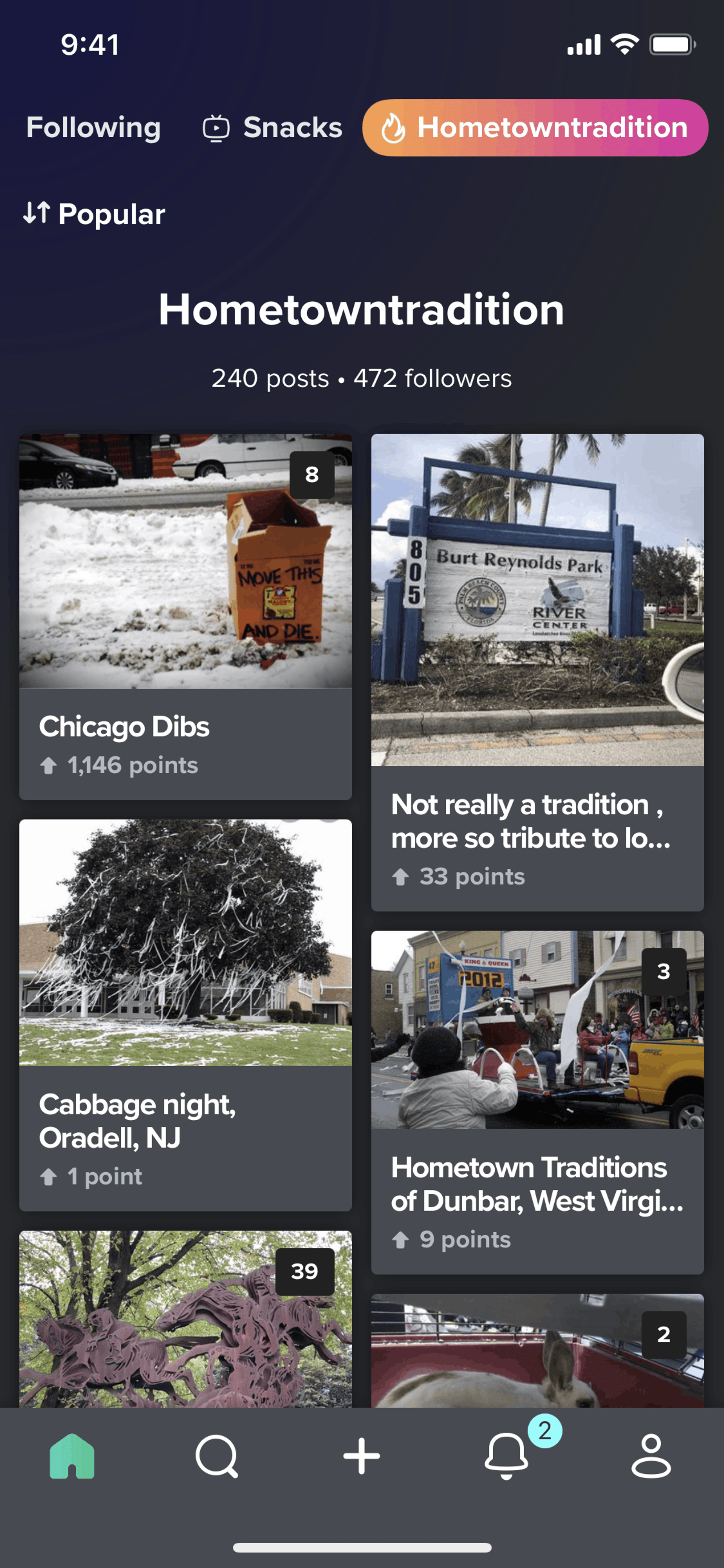 Imgur iOS Photo & Video interface screenshot 6