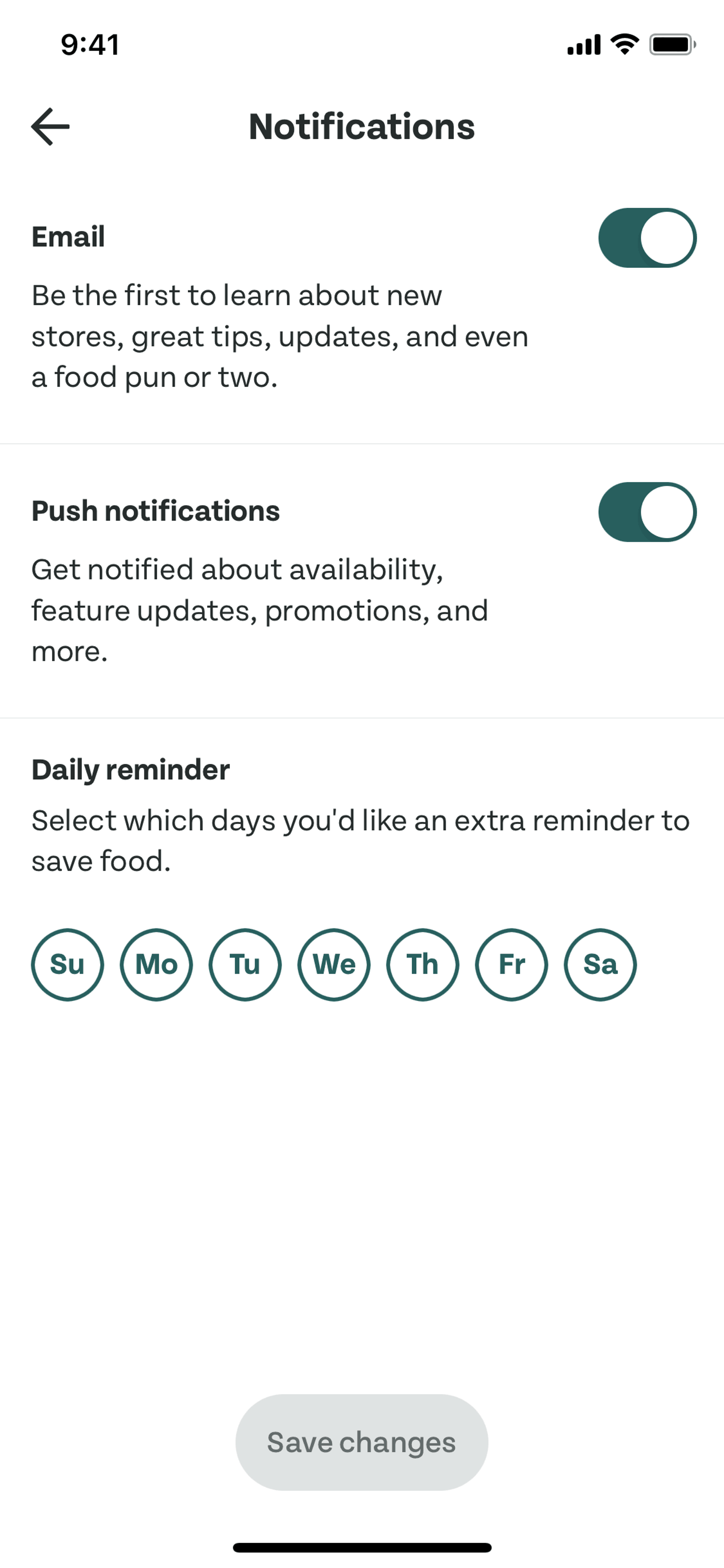 Too Good To Go iOS Food & Drink interface screenshot 18