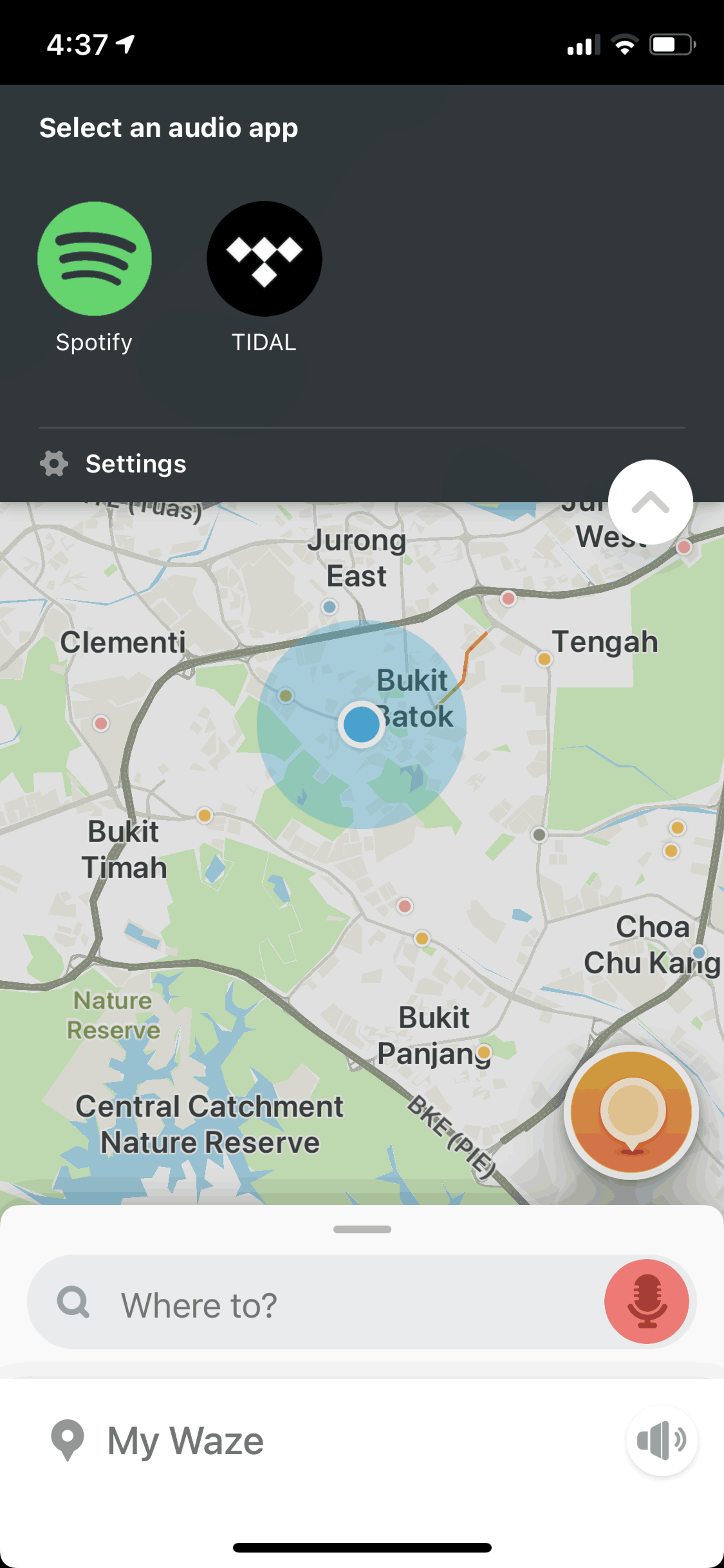 Waze iOS Maps & Navigation interface screenshot 19
