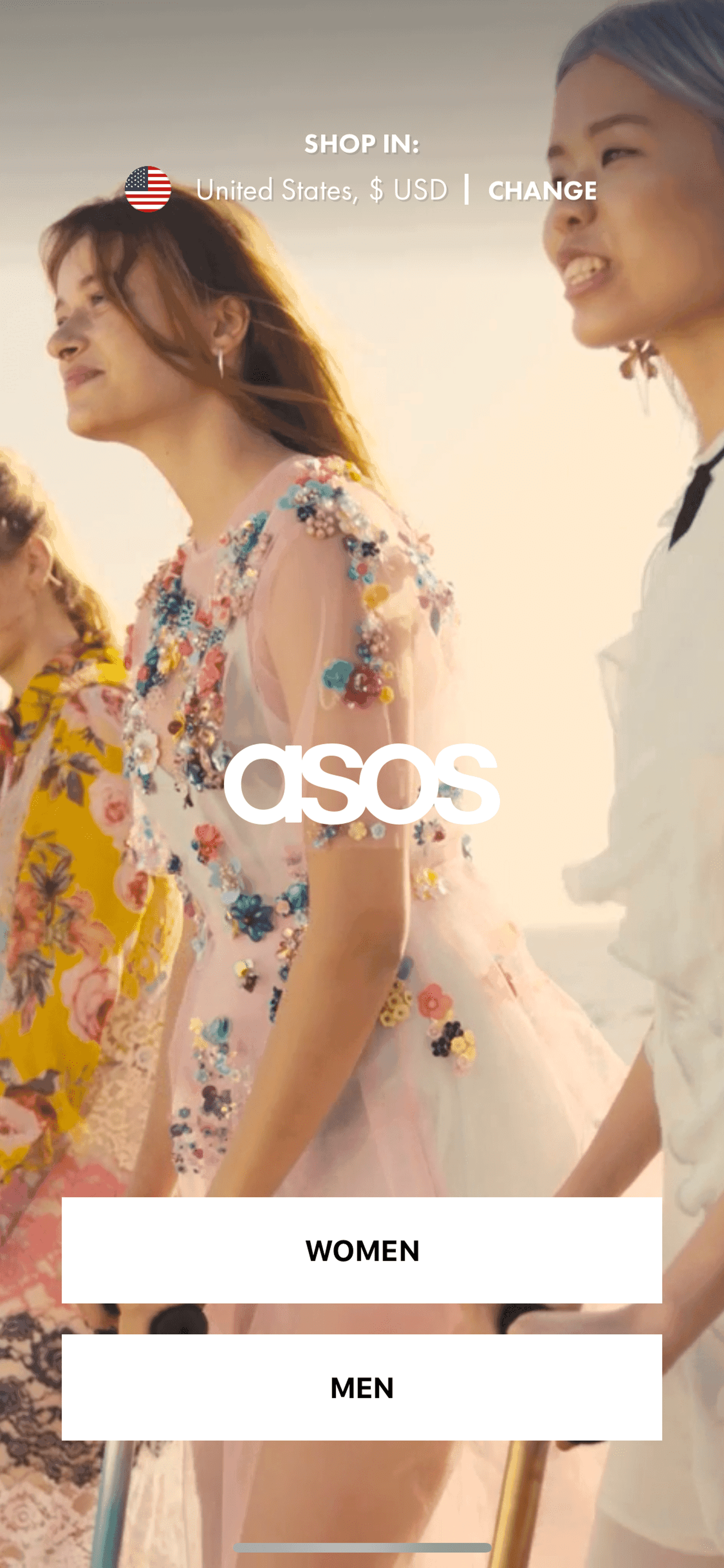 ASOS iOS Shopping interface screenshot 2