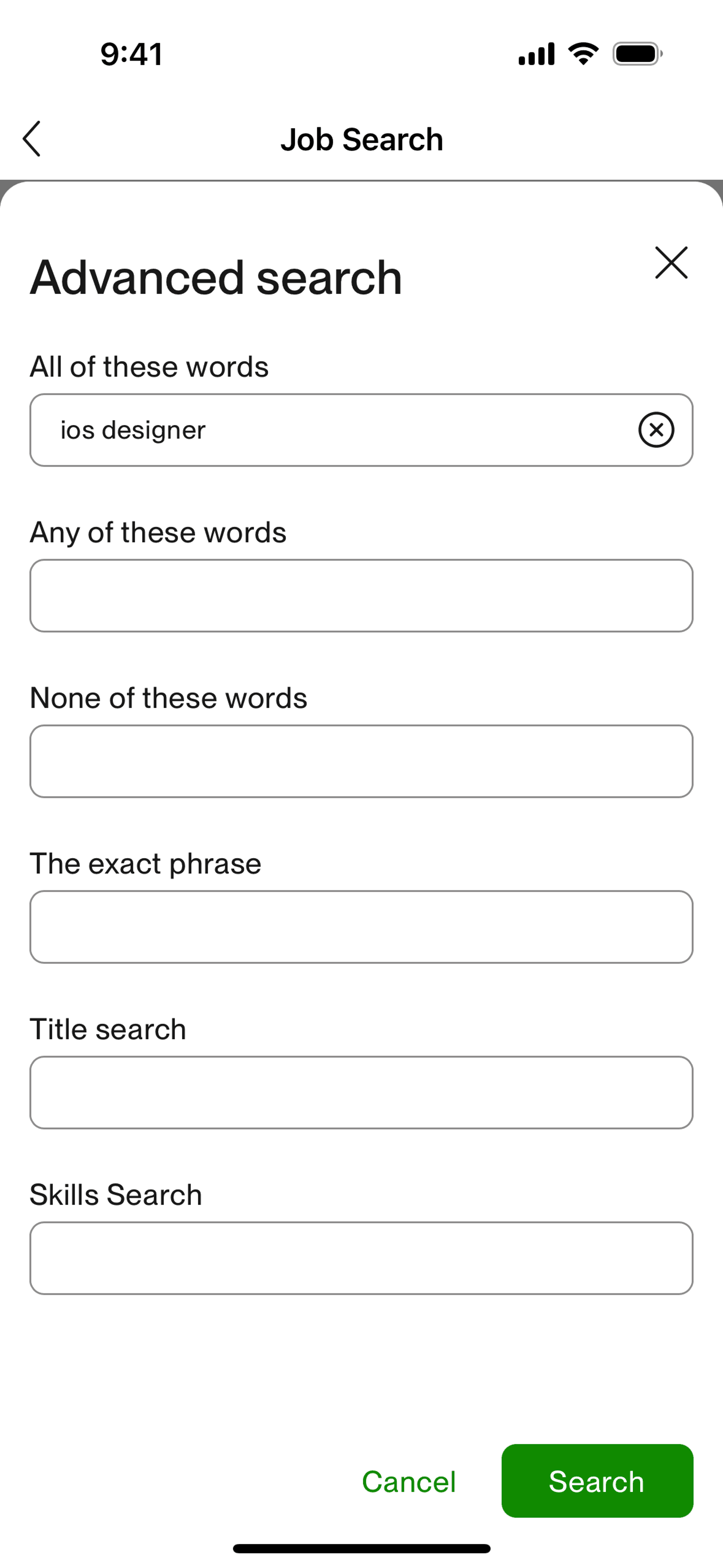 Upwork iOS Business interface screenshot 4