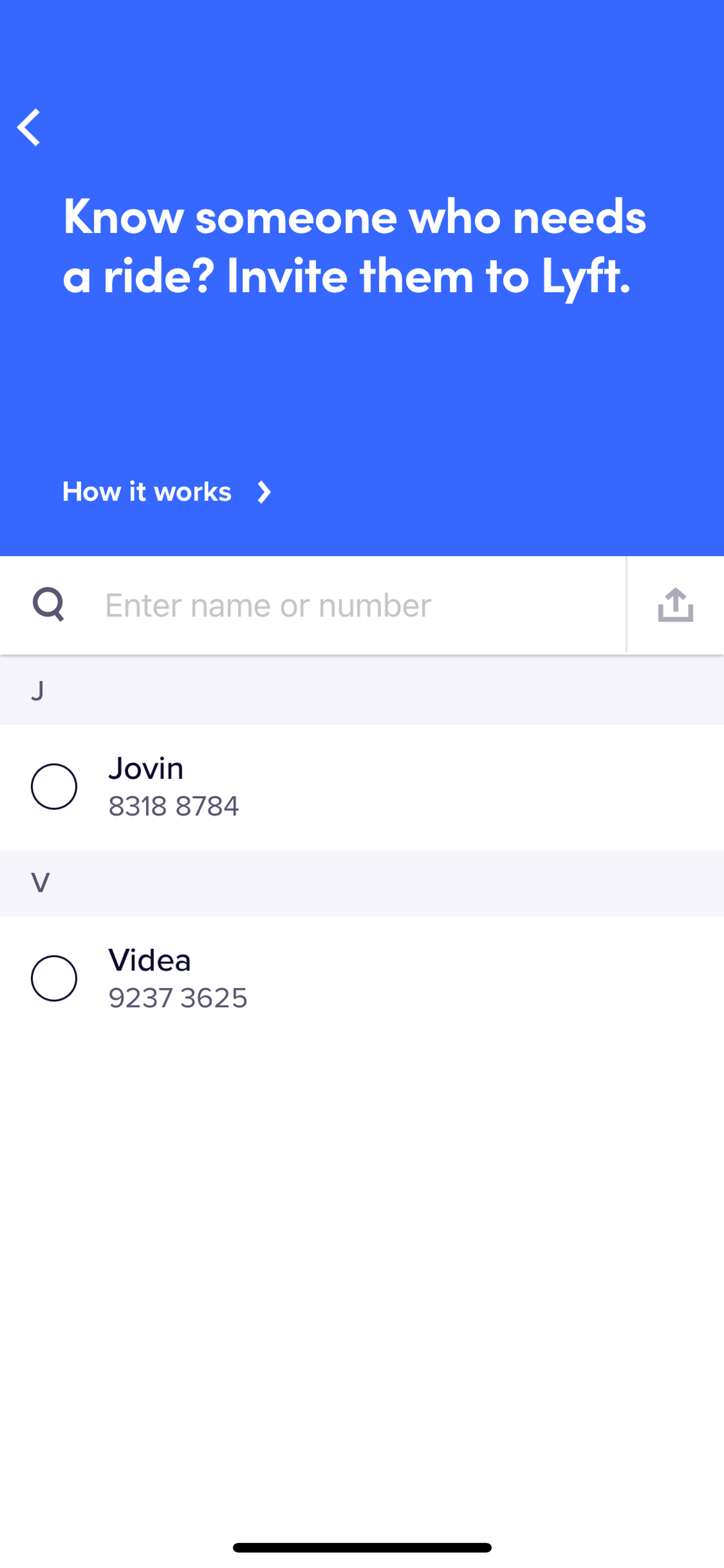 Lyft iOS Travel & Transportation interface screenshot 20