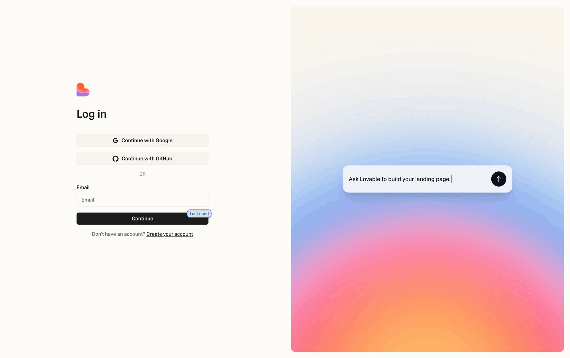 Lovable Web Developer Tools interface screenshot 2