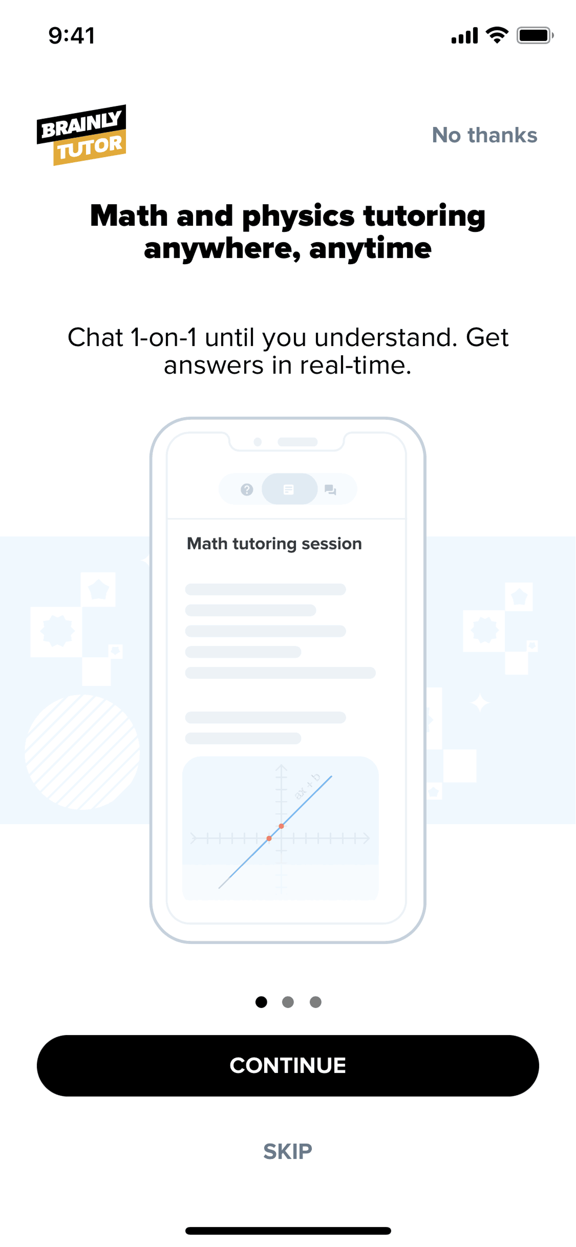 Brainly iOS Education interface screenshot 5