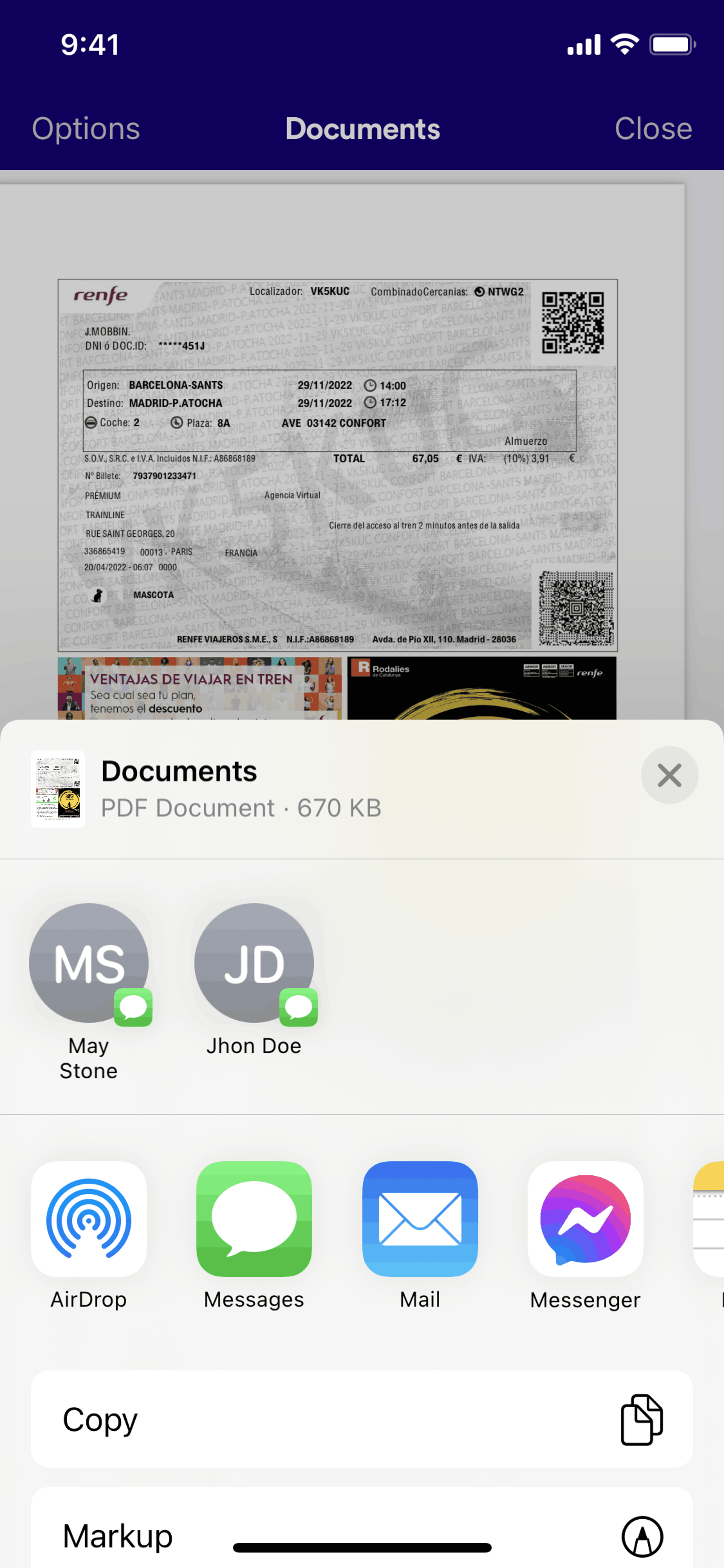 Trainline iOS Travel & Transportation interface screenshot 8