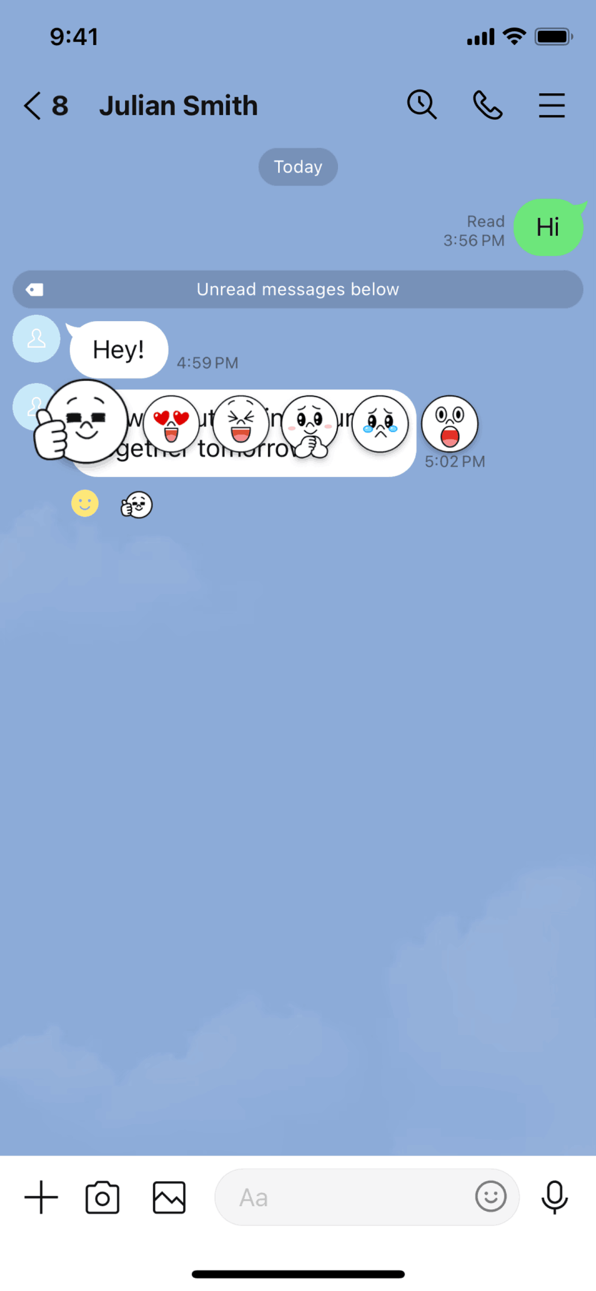 LINE iOS Social Networking interface screenshot 8