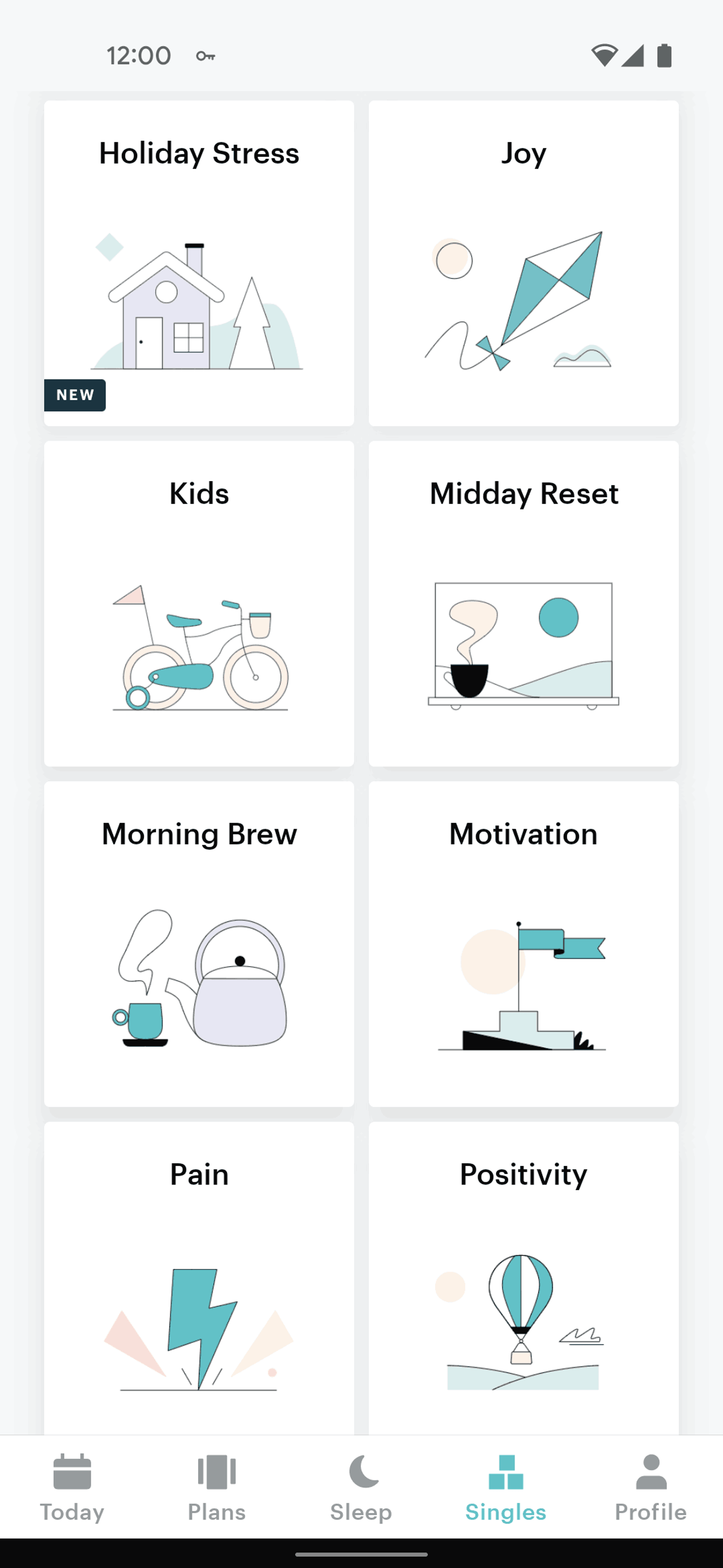Balance Android Health & Fitness interface screenshot 12
