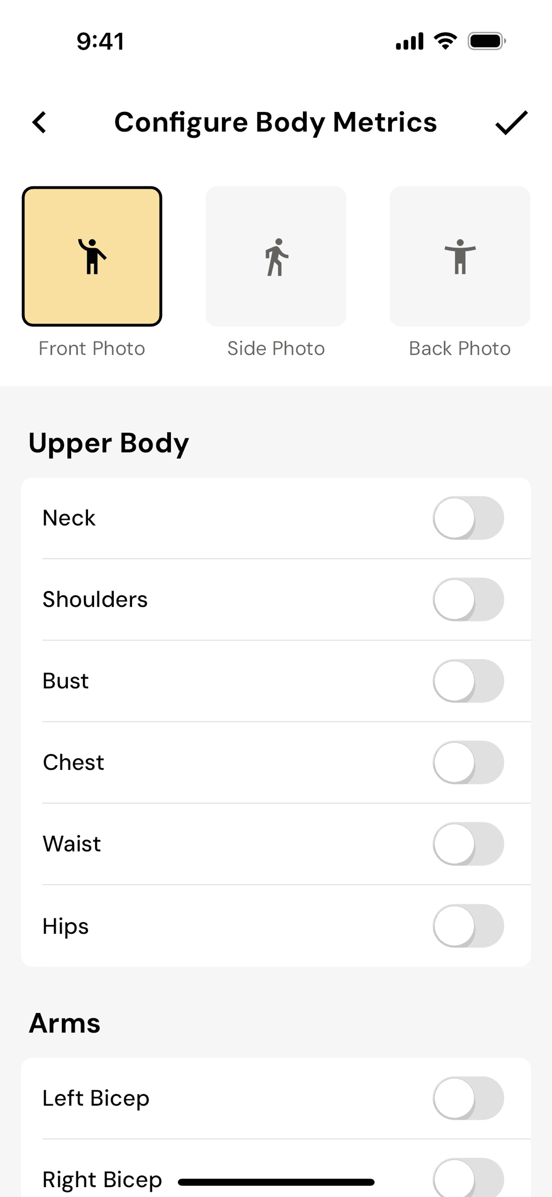 MacroFactor iOS Health & Fitness interface screenshot 10