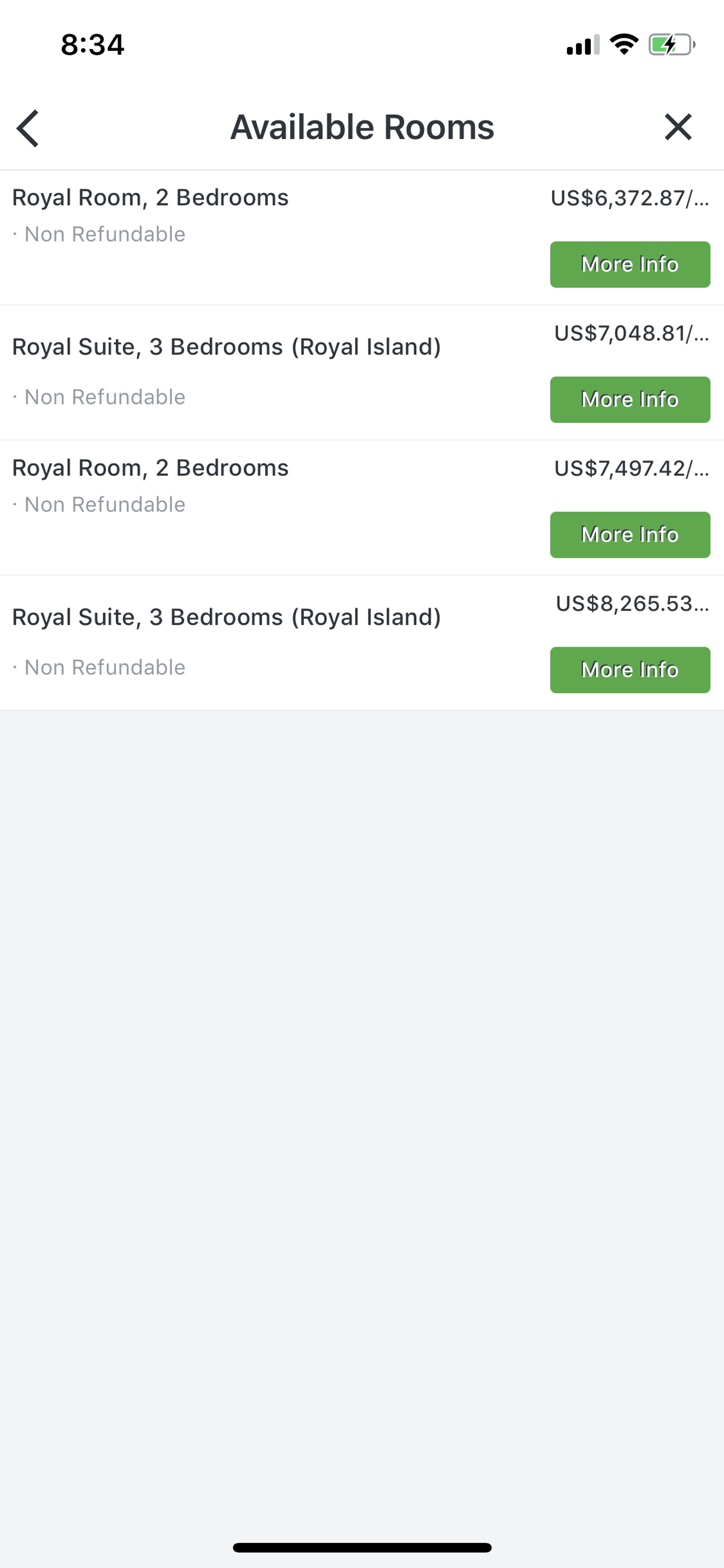 Fancy iOS Shopping interface screenshot 13