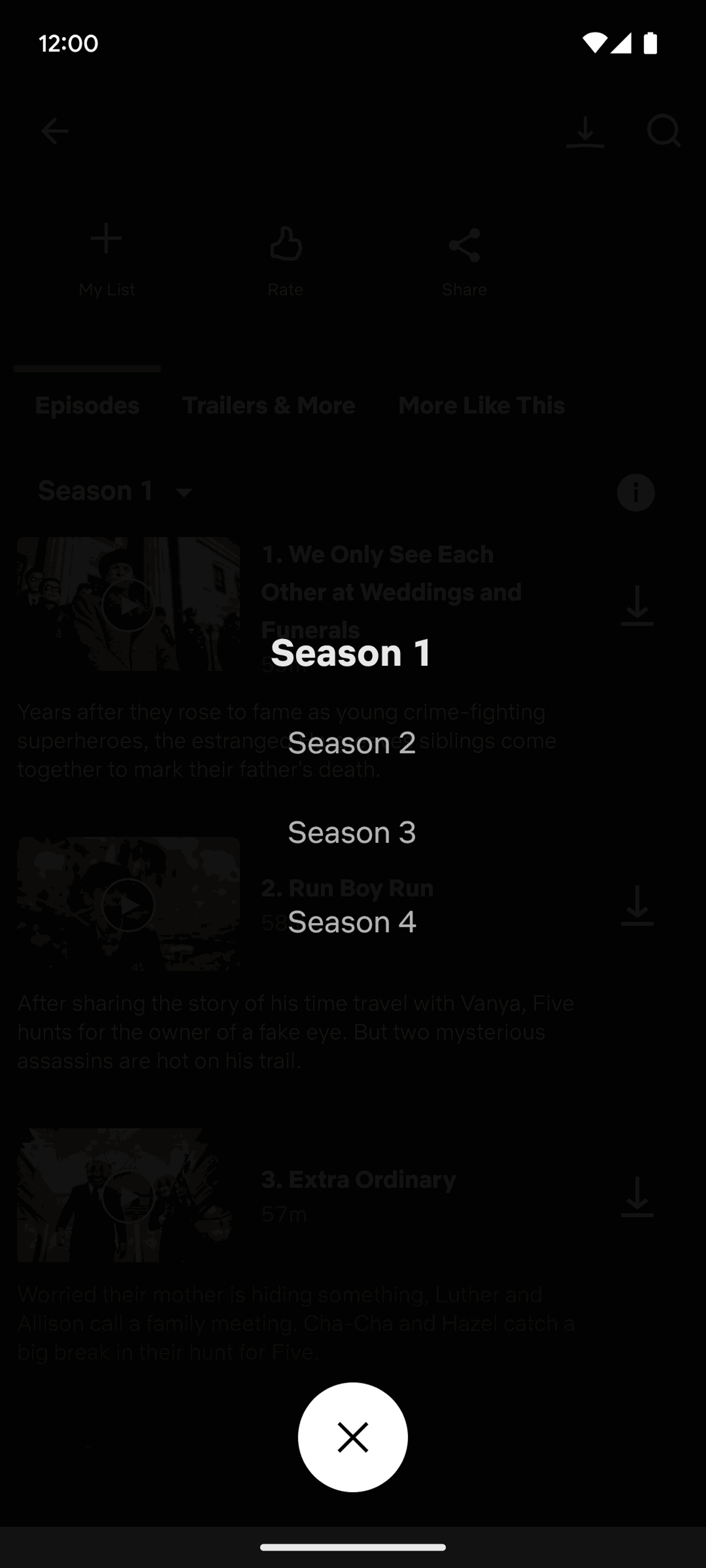 Netflix Android Entertainment interface screenshot 11