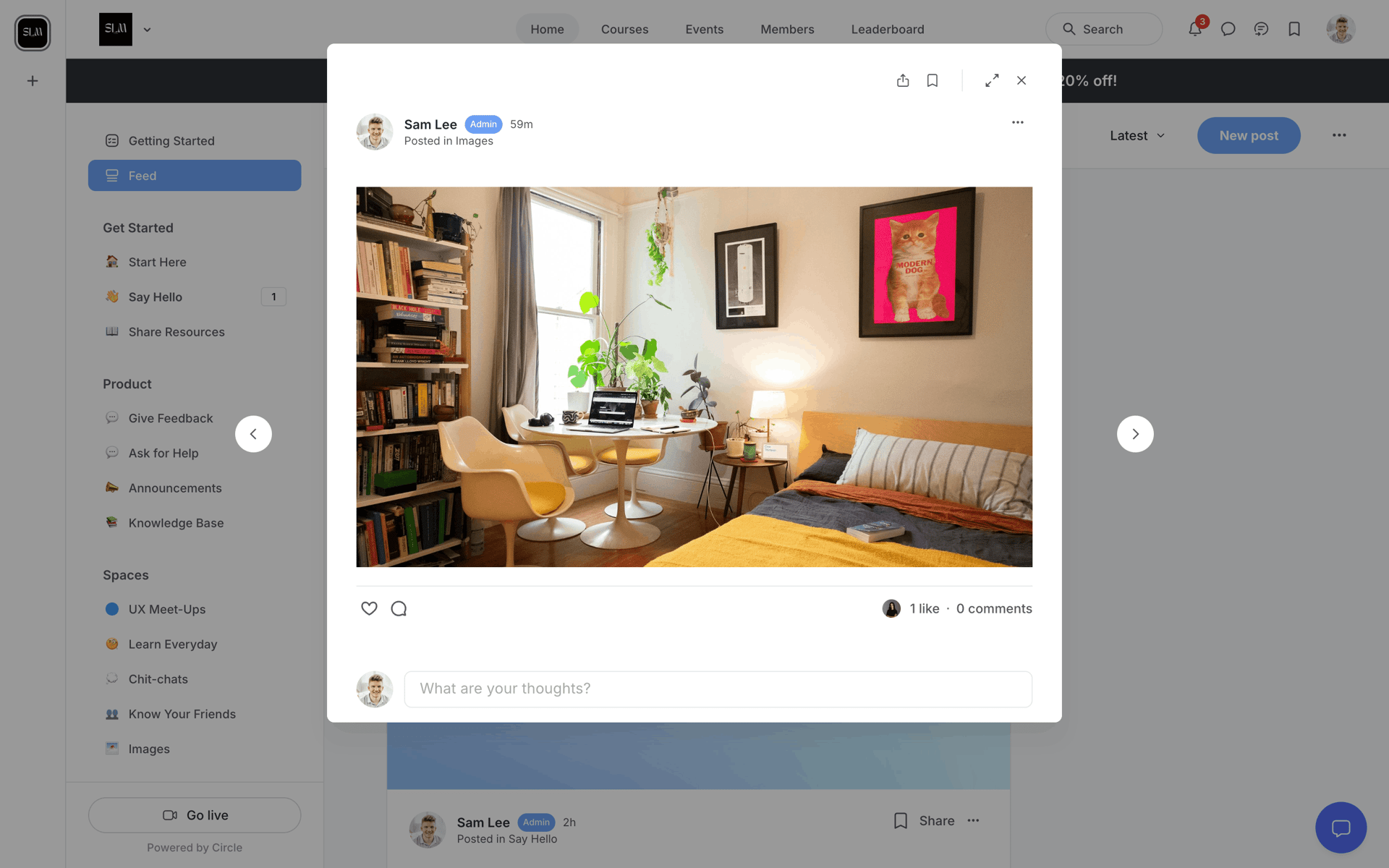 Circle Web Social Networking interface screenshot 9