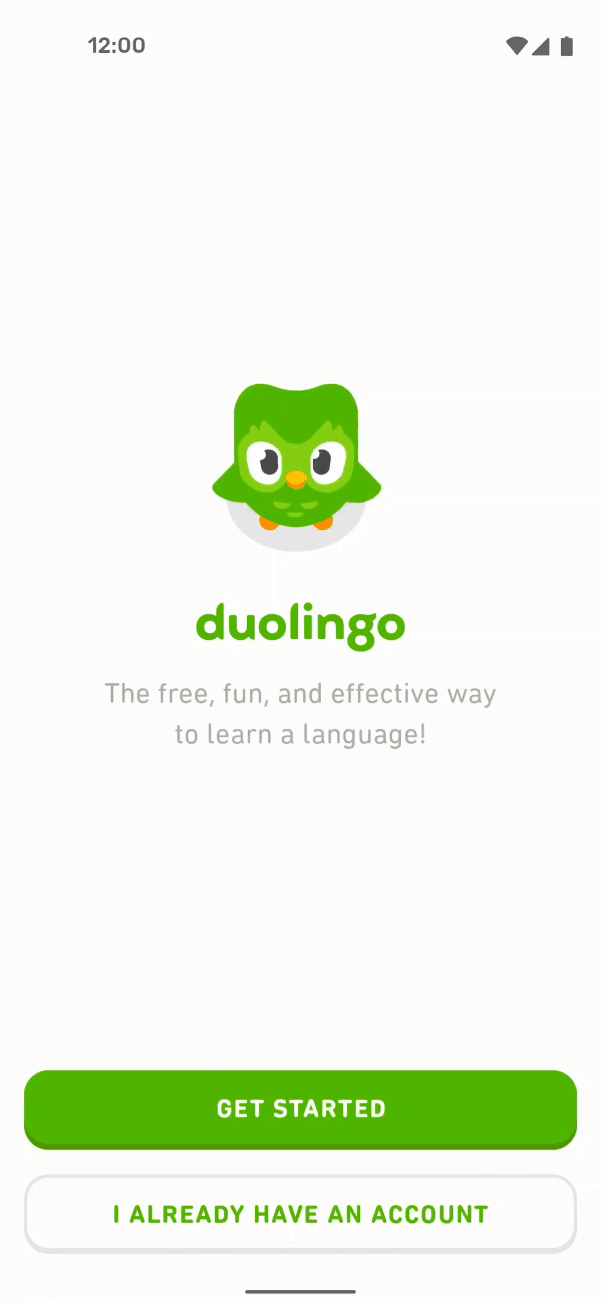 Duolingo Android Education interface screenshot 3