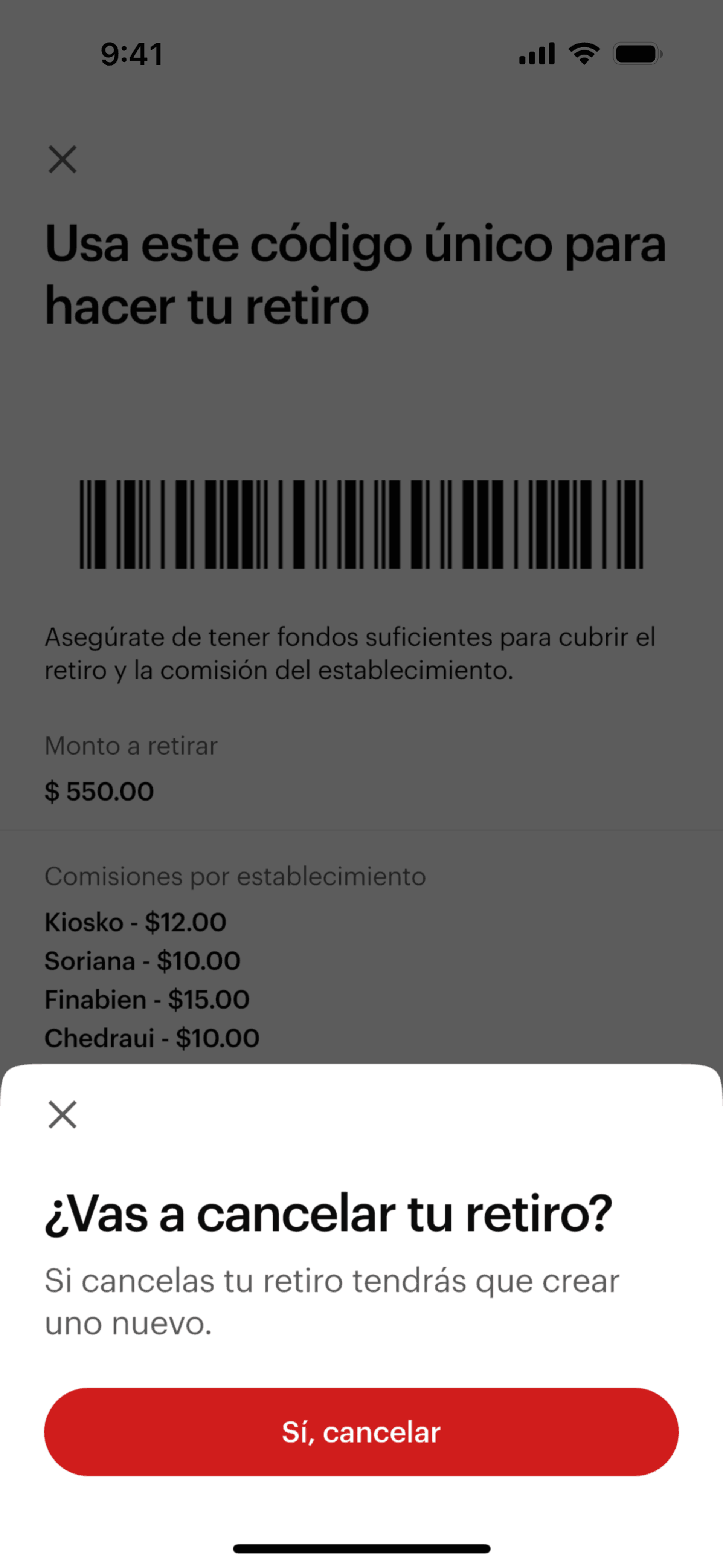 Nu iOS Finance interface screenshot 18