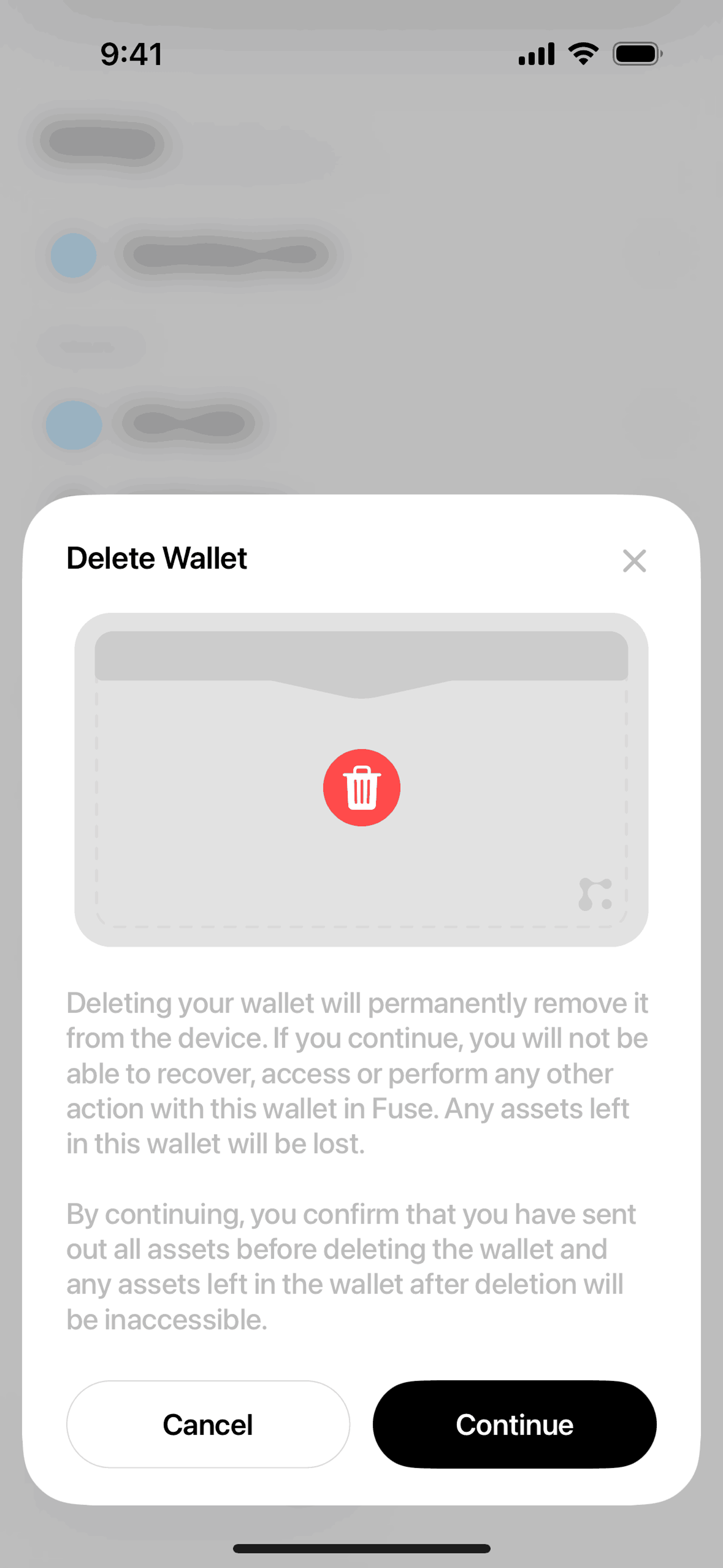 Fuse iOS Finance interface screenshot 14
