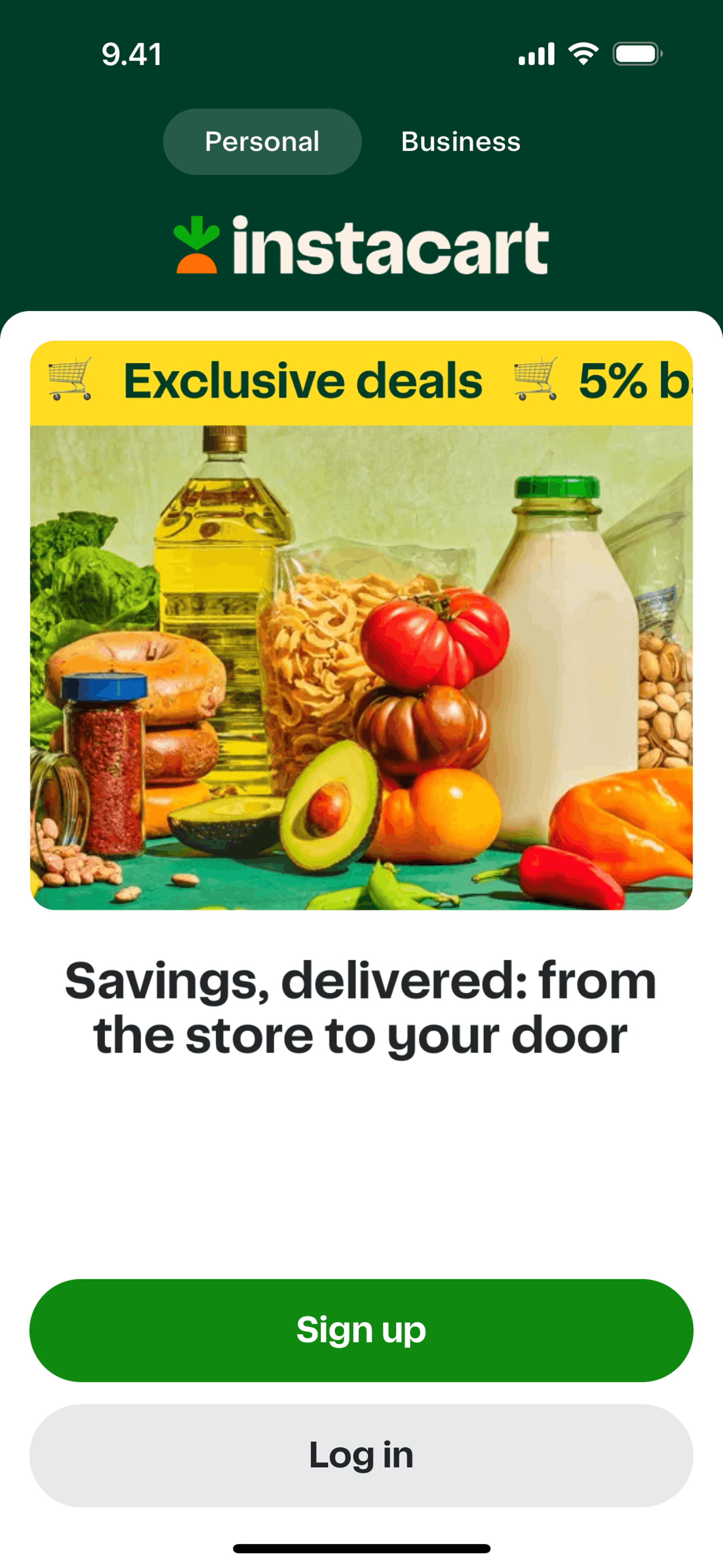Instacart iOS Shopping interface screenshot 2