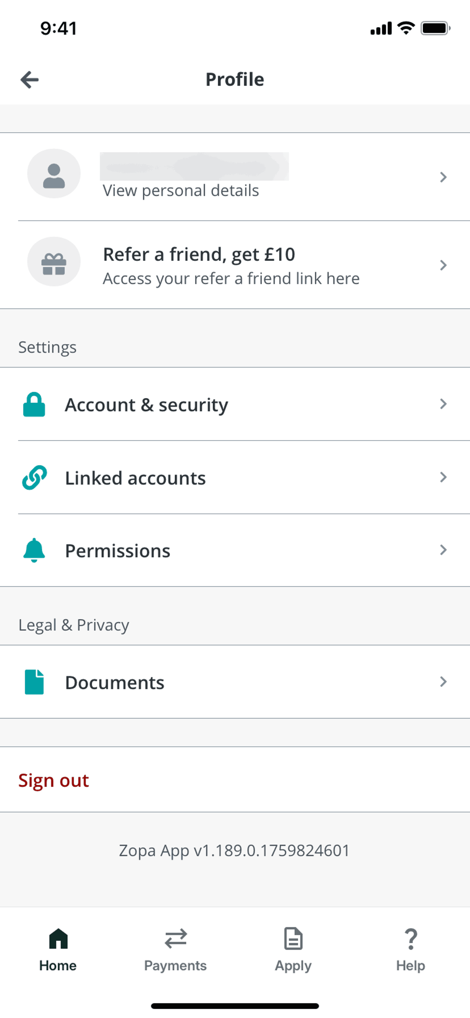 Zopa Bank iOS Finance interface screenshot 24