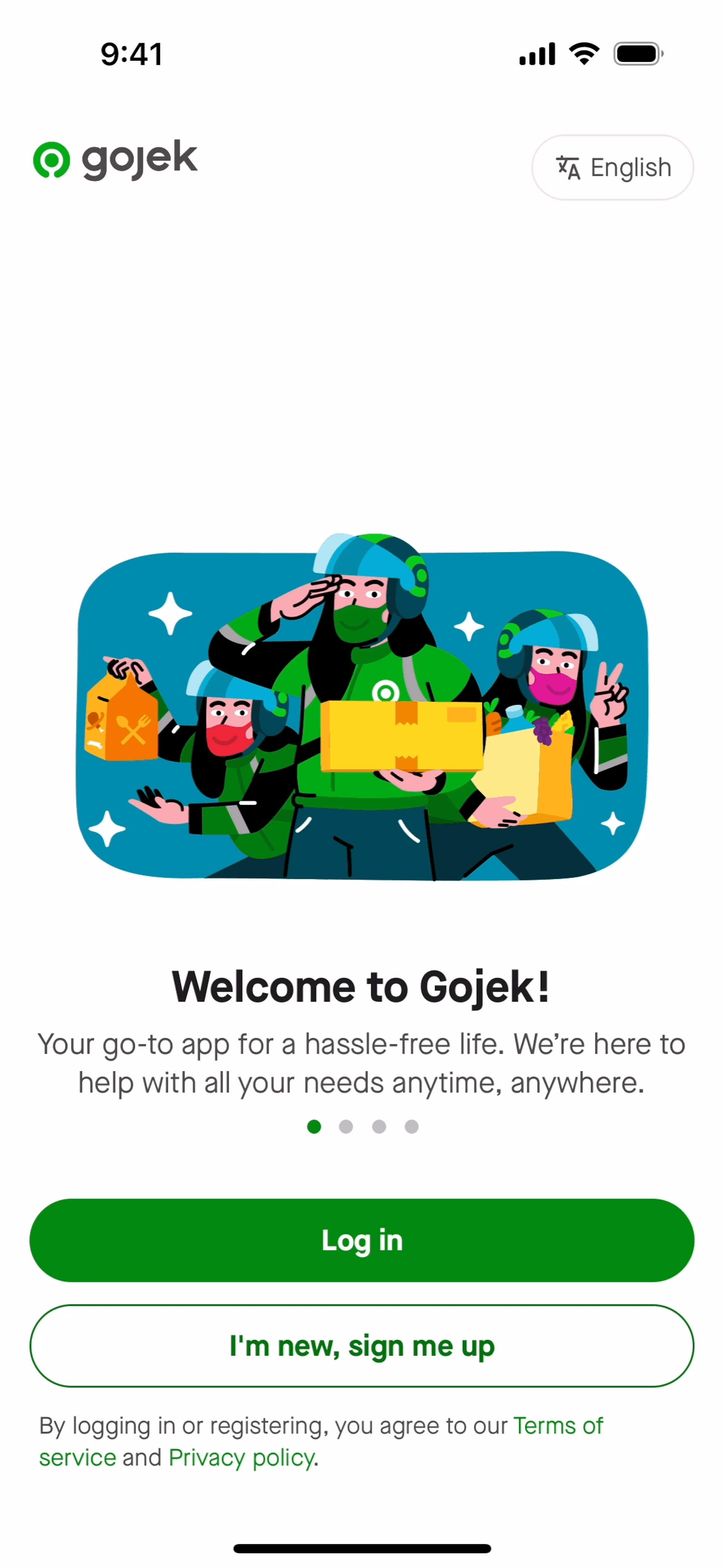 Gojek iOS Travel & Transportation interface screenshot 10