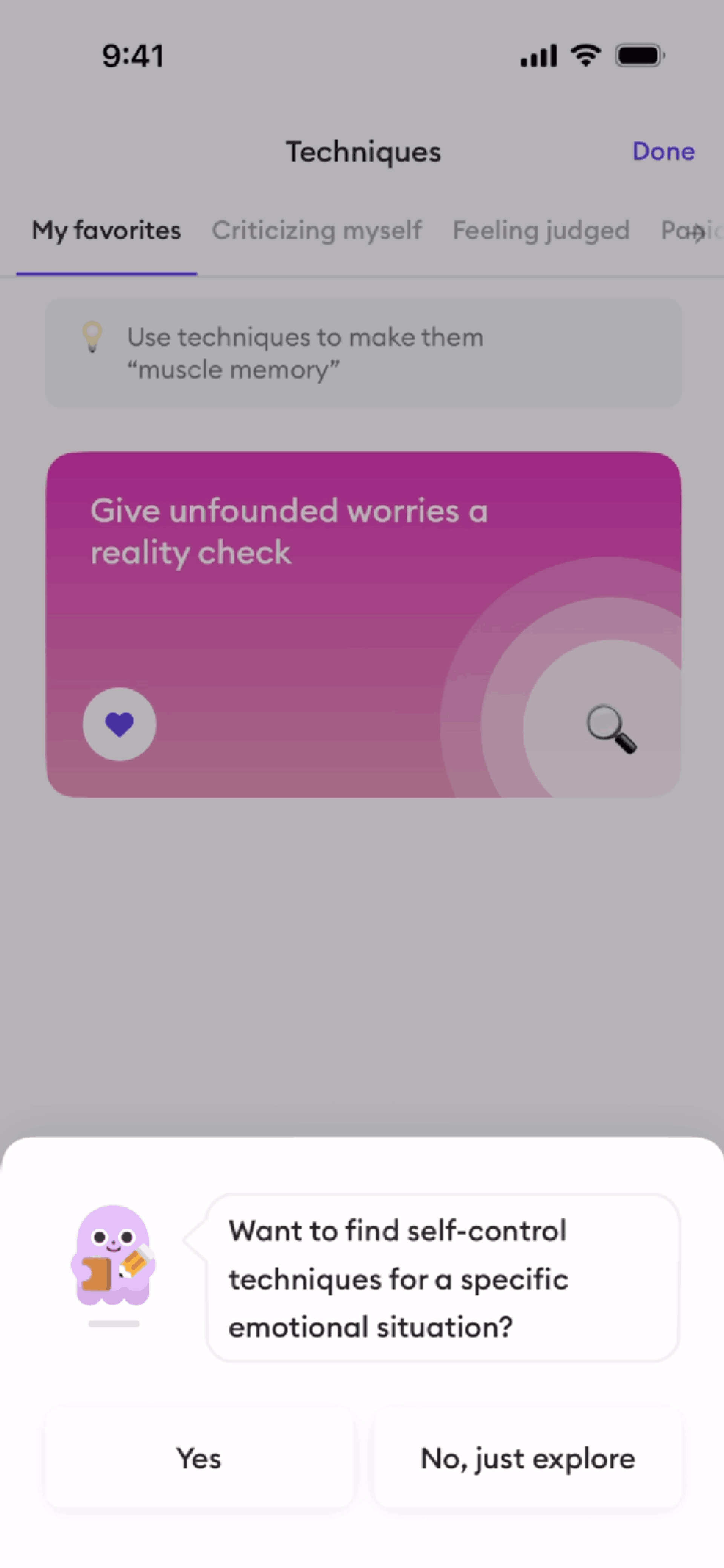 Ahead iOS Health & Fitness interface screenshot 11