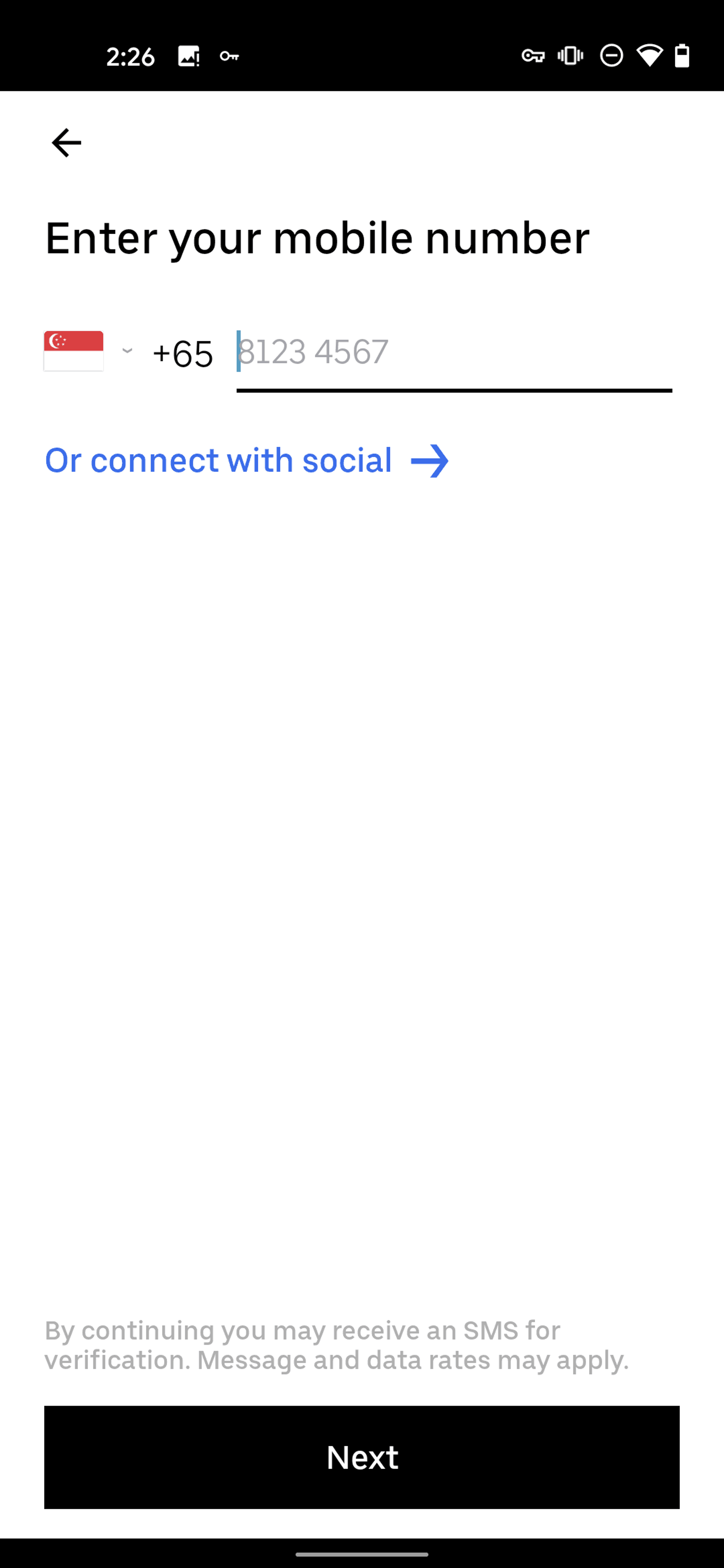 Uber Android Travel & Transportation interface screenshot 5