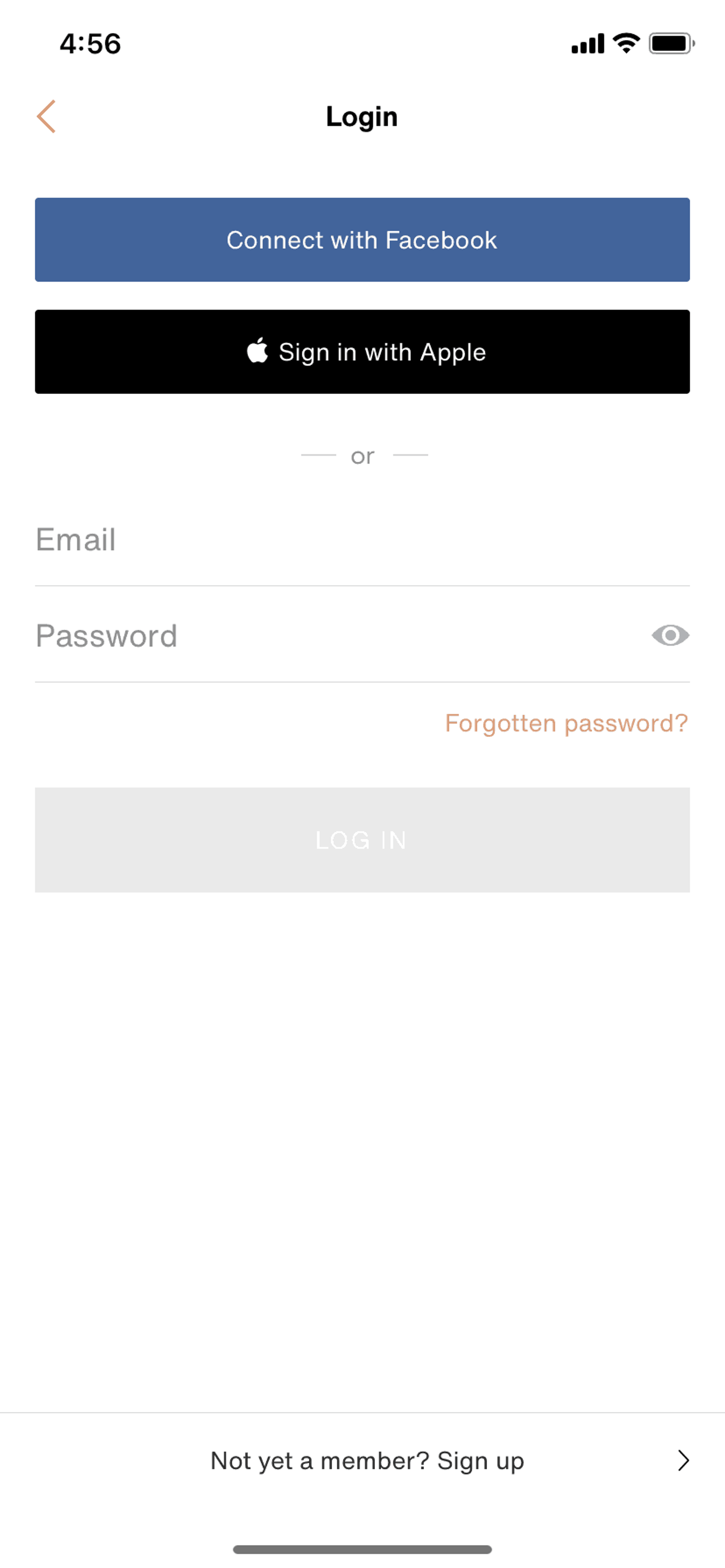 Vestiaire Collective iOS Shopping interface screenshot 5
