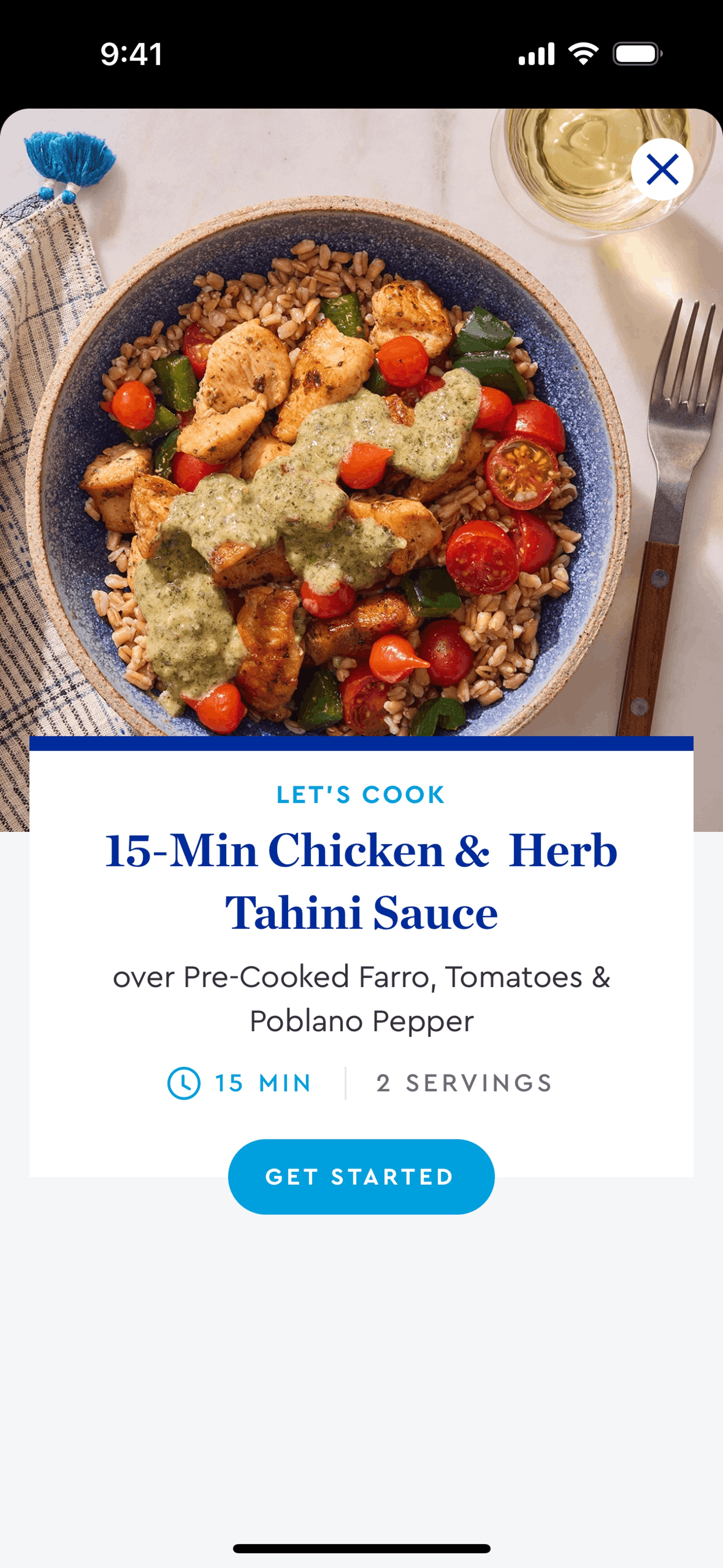 Blue Apron iOS Shopping interface screenshot 11