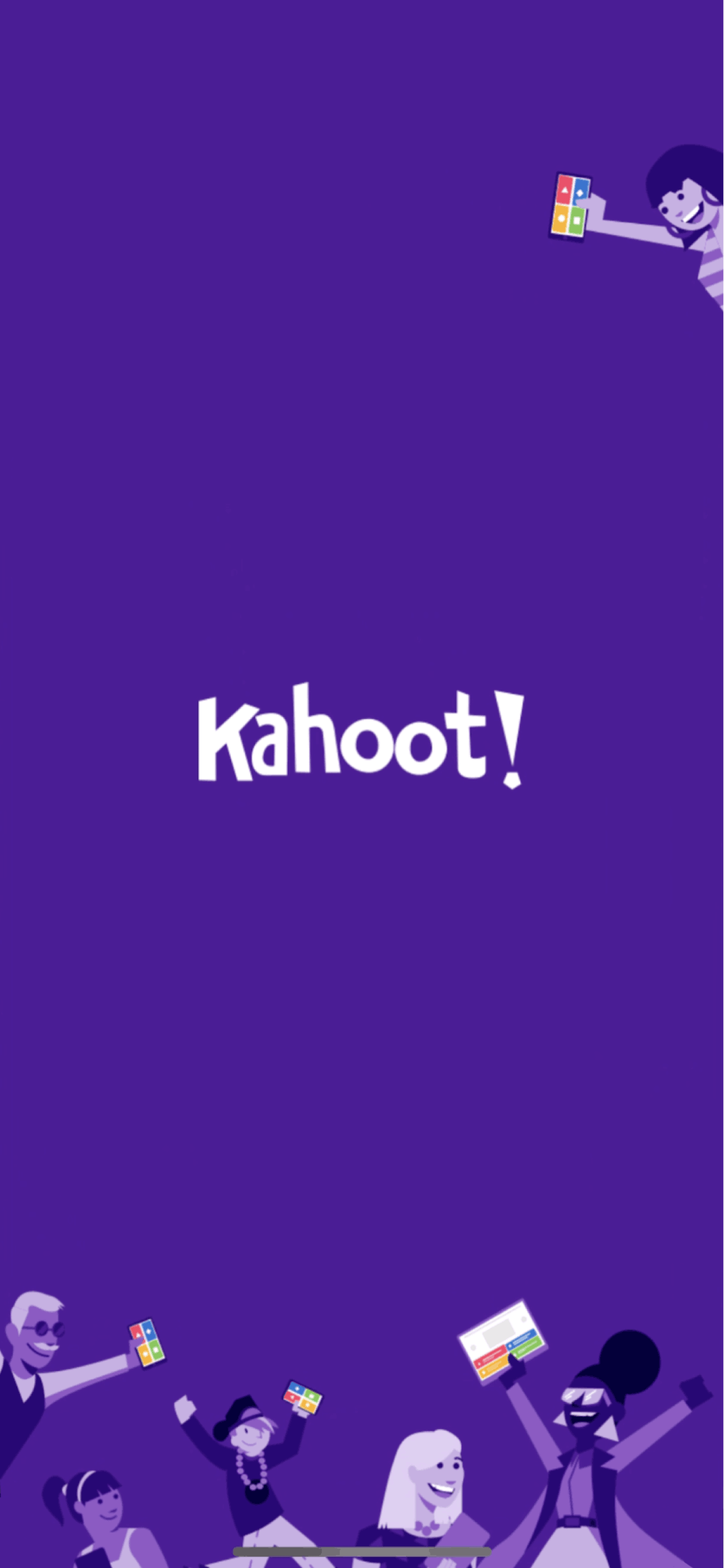 Kahoot! iOS Education interface screenshot 1