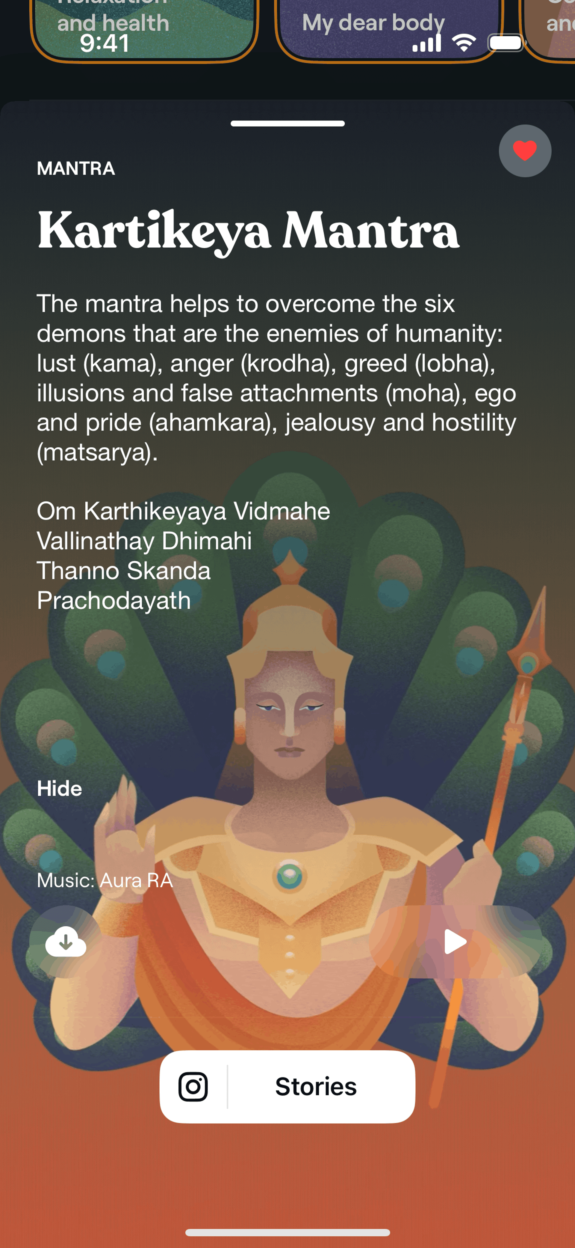Moonly iOS Lifestyle interface screenshot 19