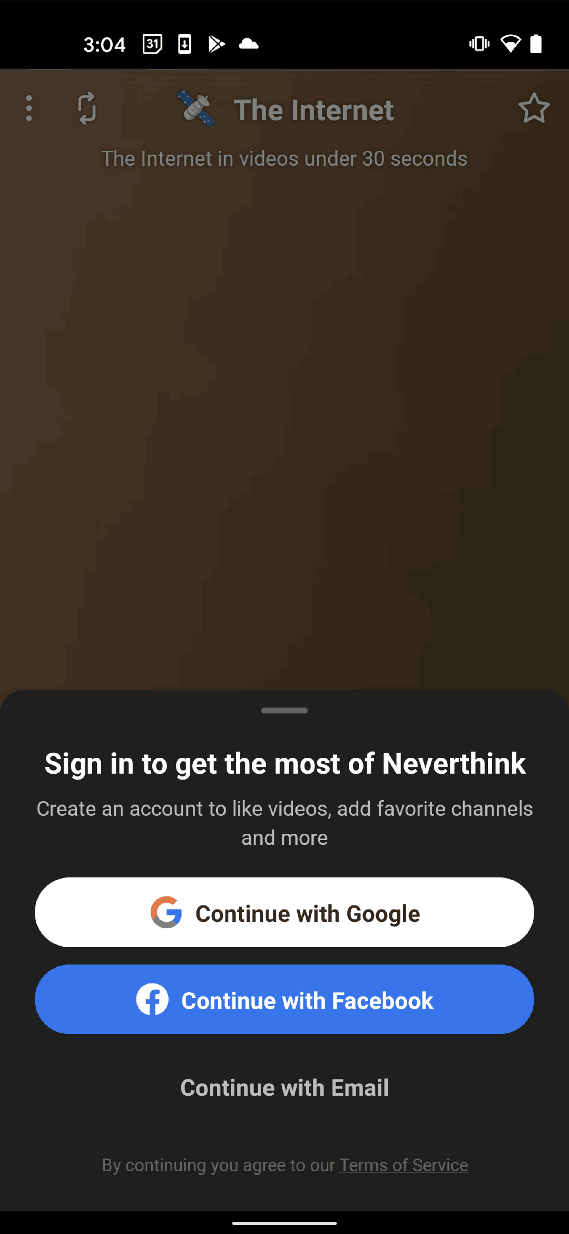 Neverthink Android Entertainment interface screenshot 8