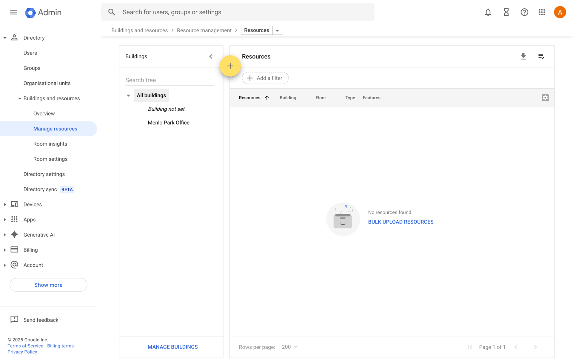 Google Workspace Web Business interface screenshot 3