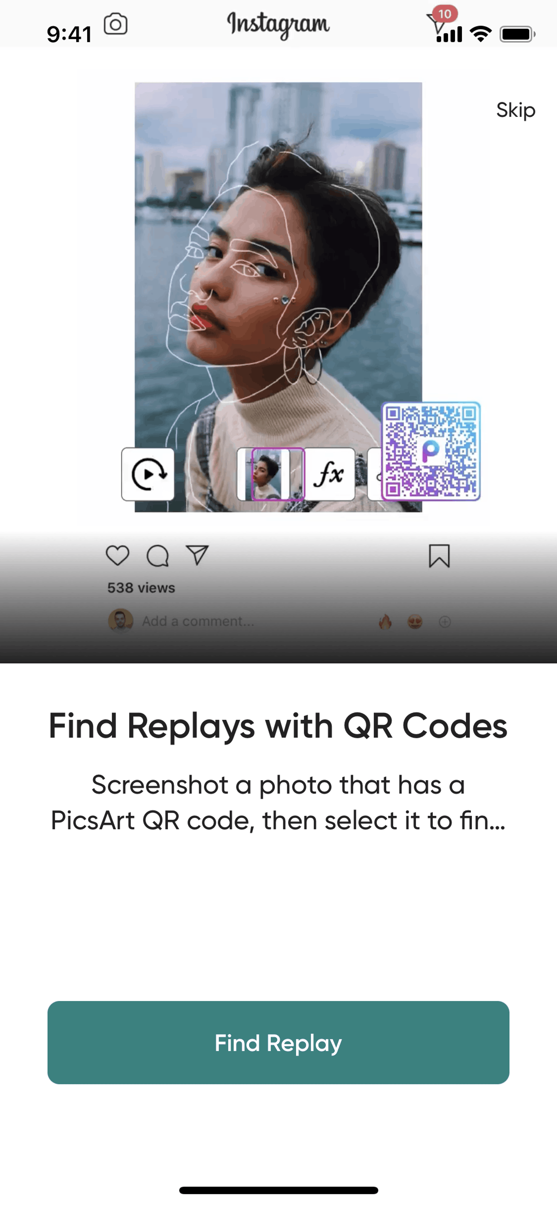 Picsart iOS Photo & Video interface screenshot 12