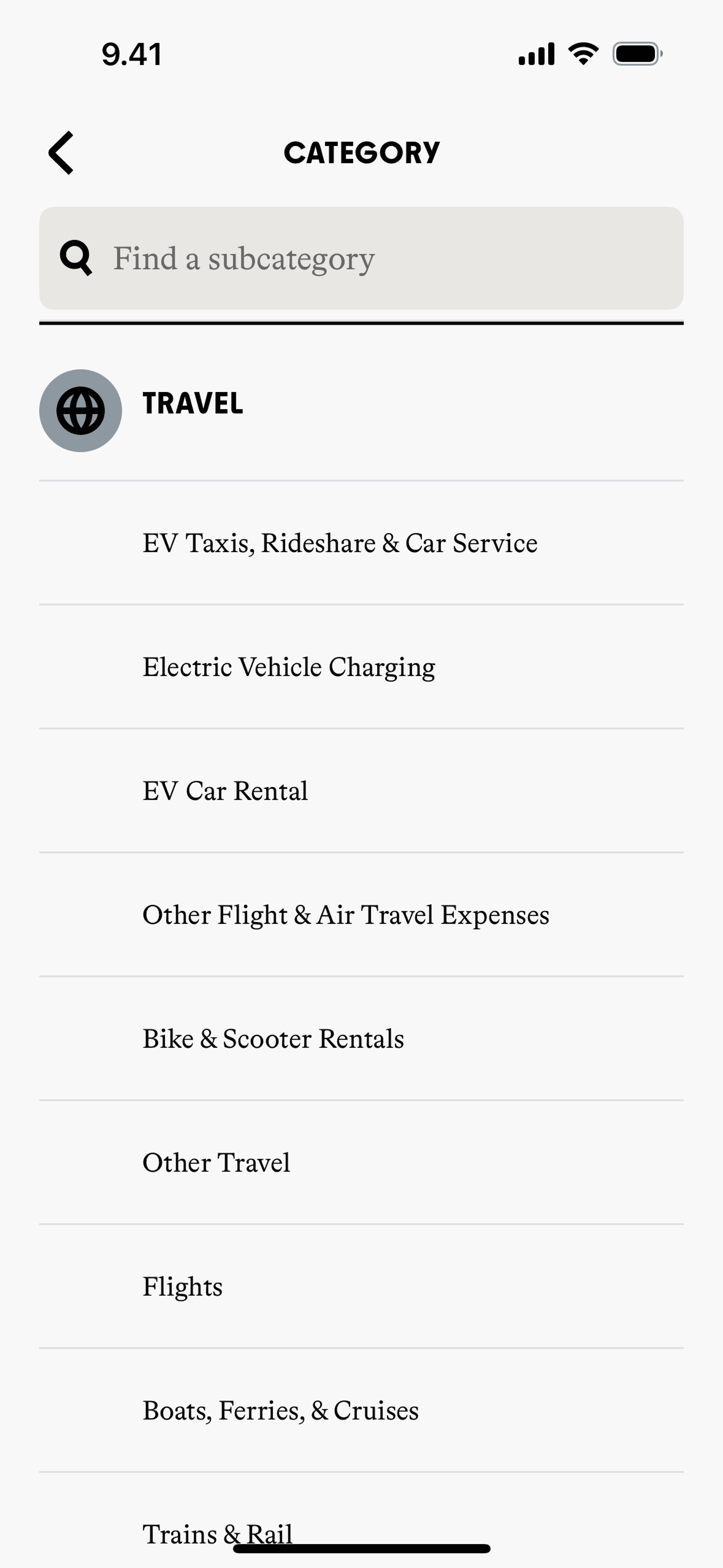 Commons iOS Lifestyle interface screenshot 17