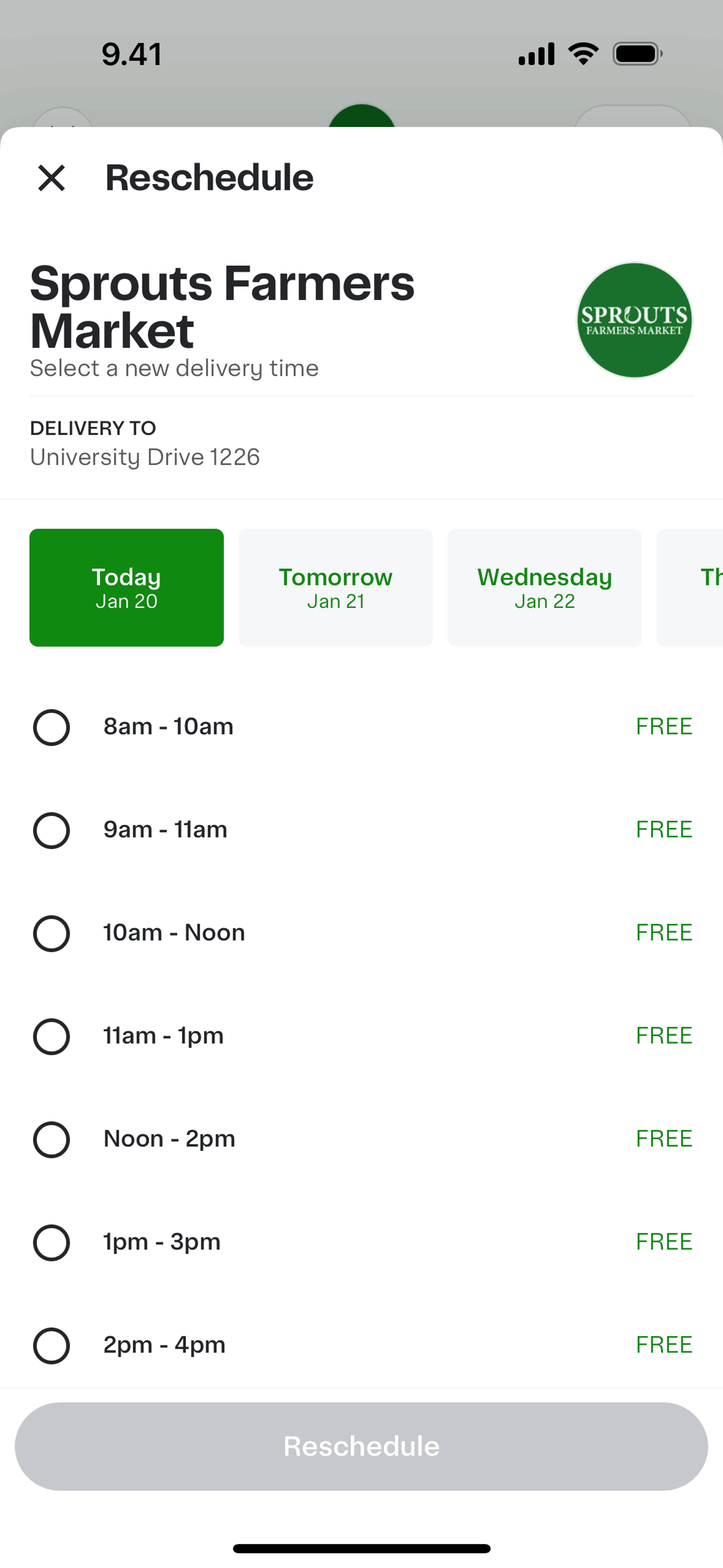 Instacart iOS Shopping interface screenshot 13