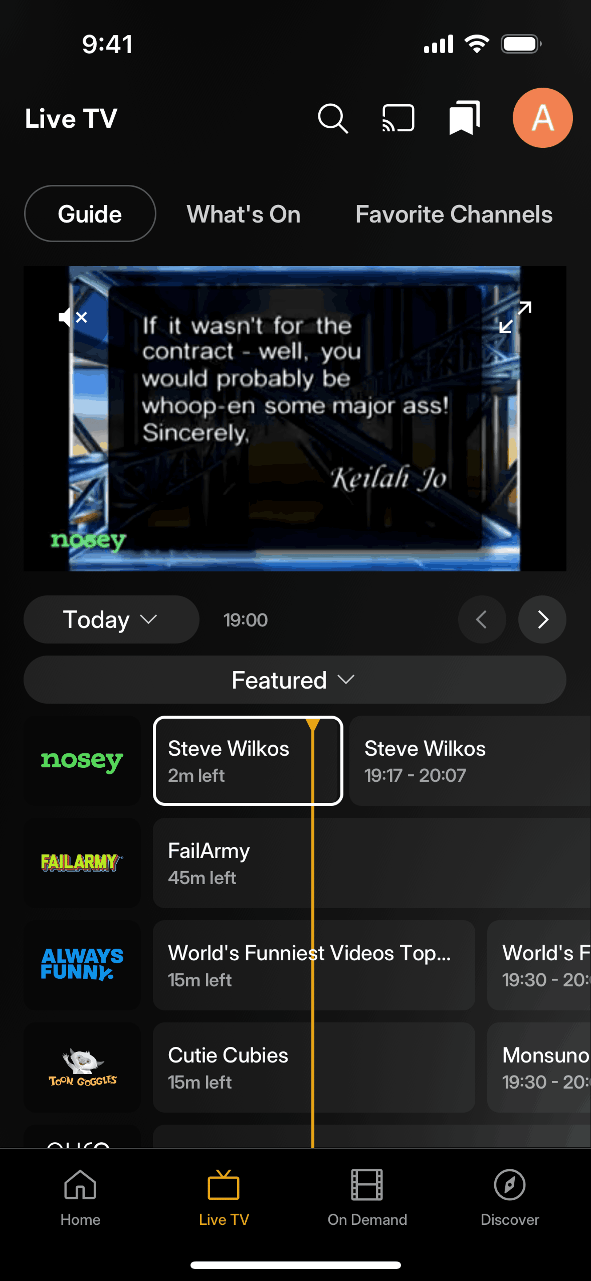 Plex iOS Entertainment interface screenshot 5