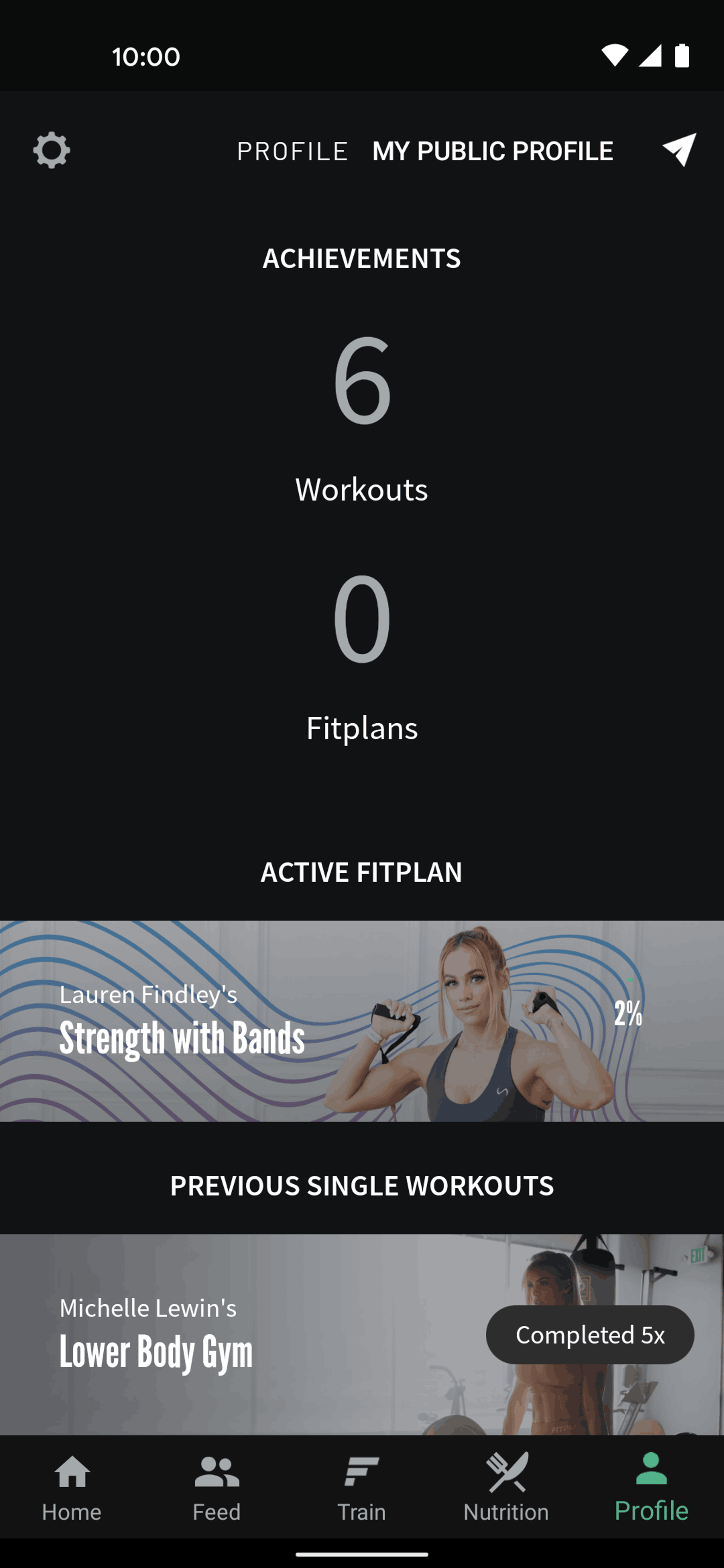 Fitplan Android Health & Fitness interface screenshot 18