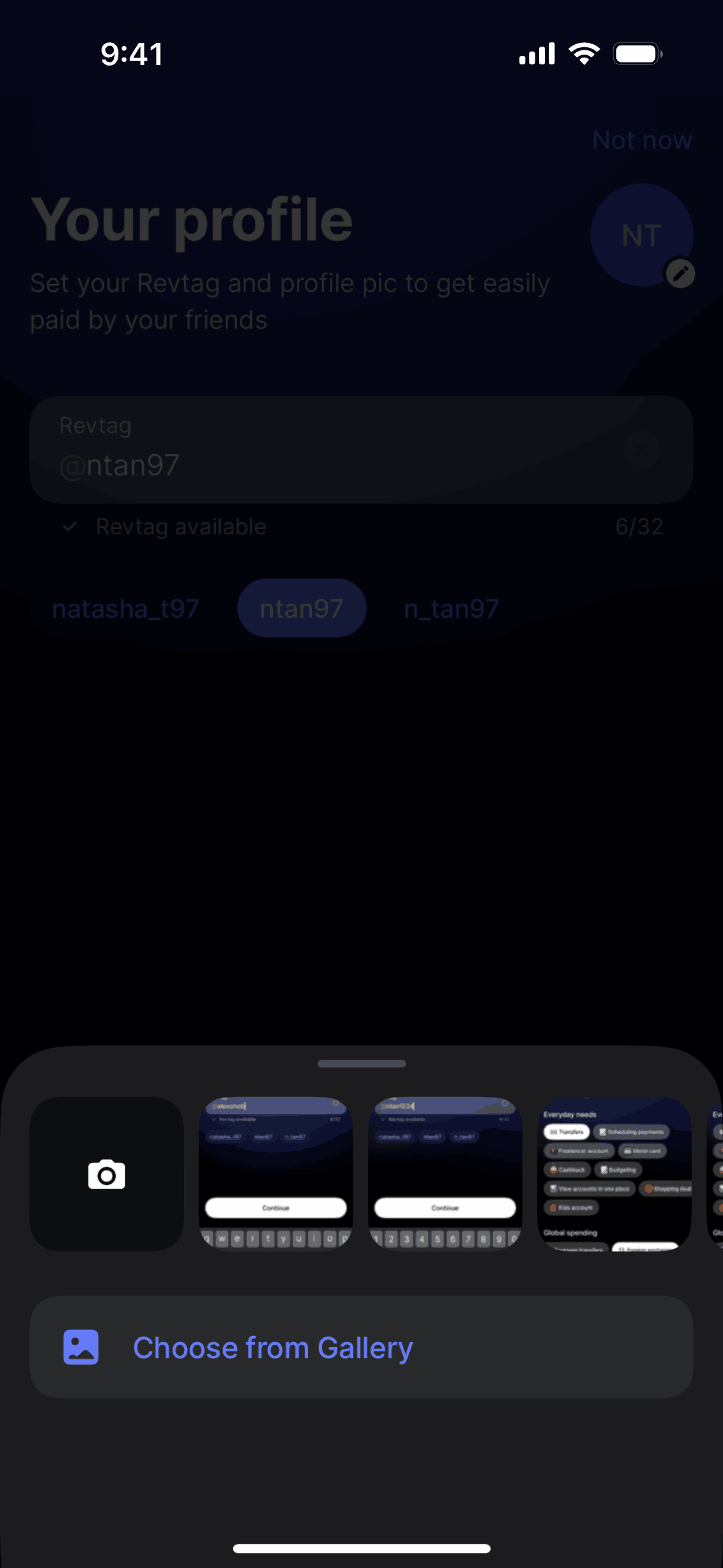 Revolut iOS Finance interface screenshot 7