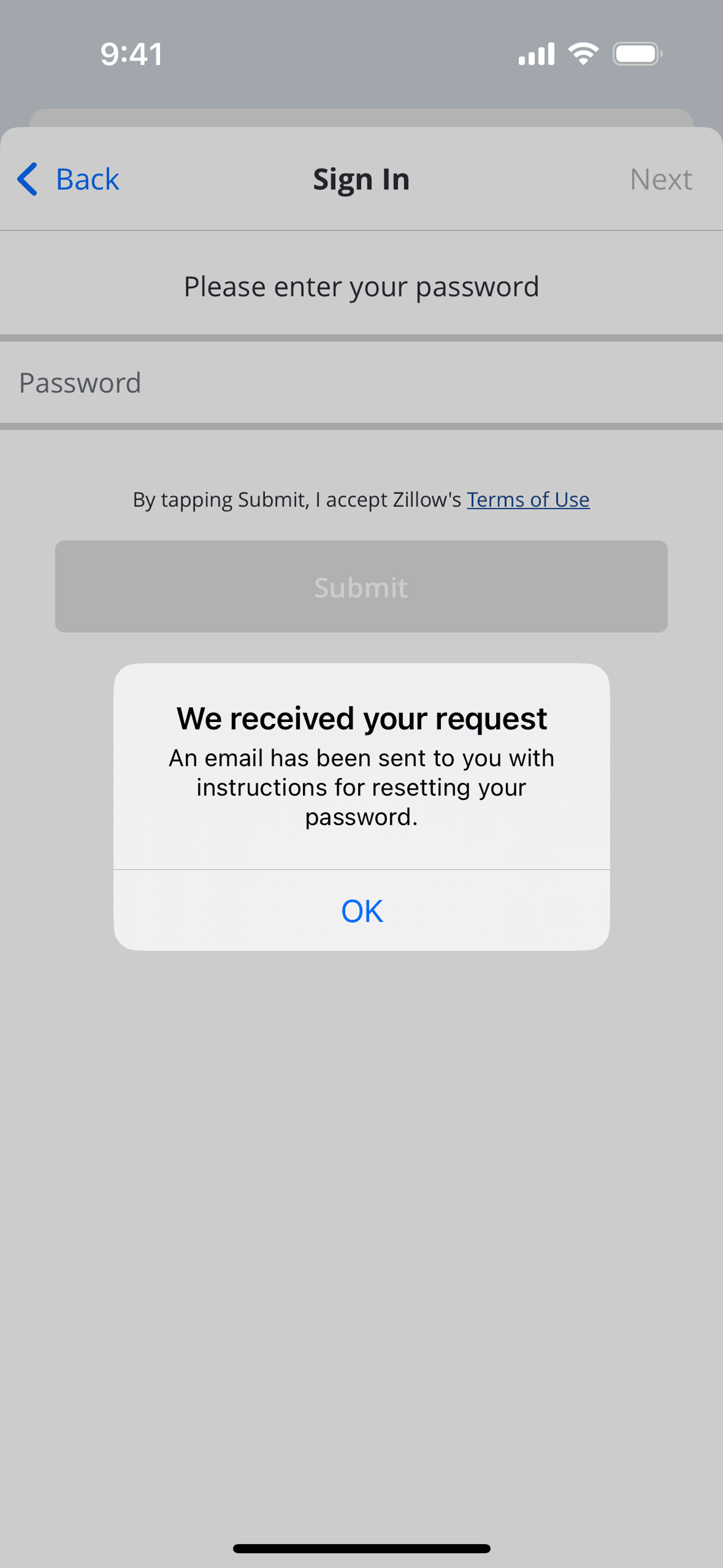 Zillow iOS Real Estate interface screenshot 23