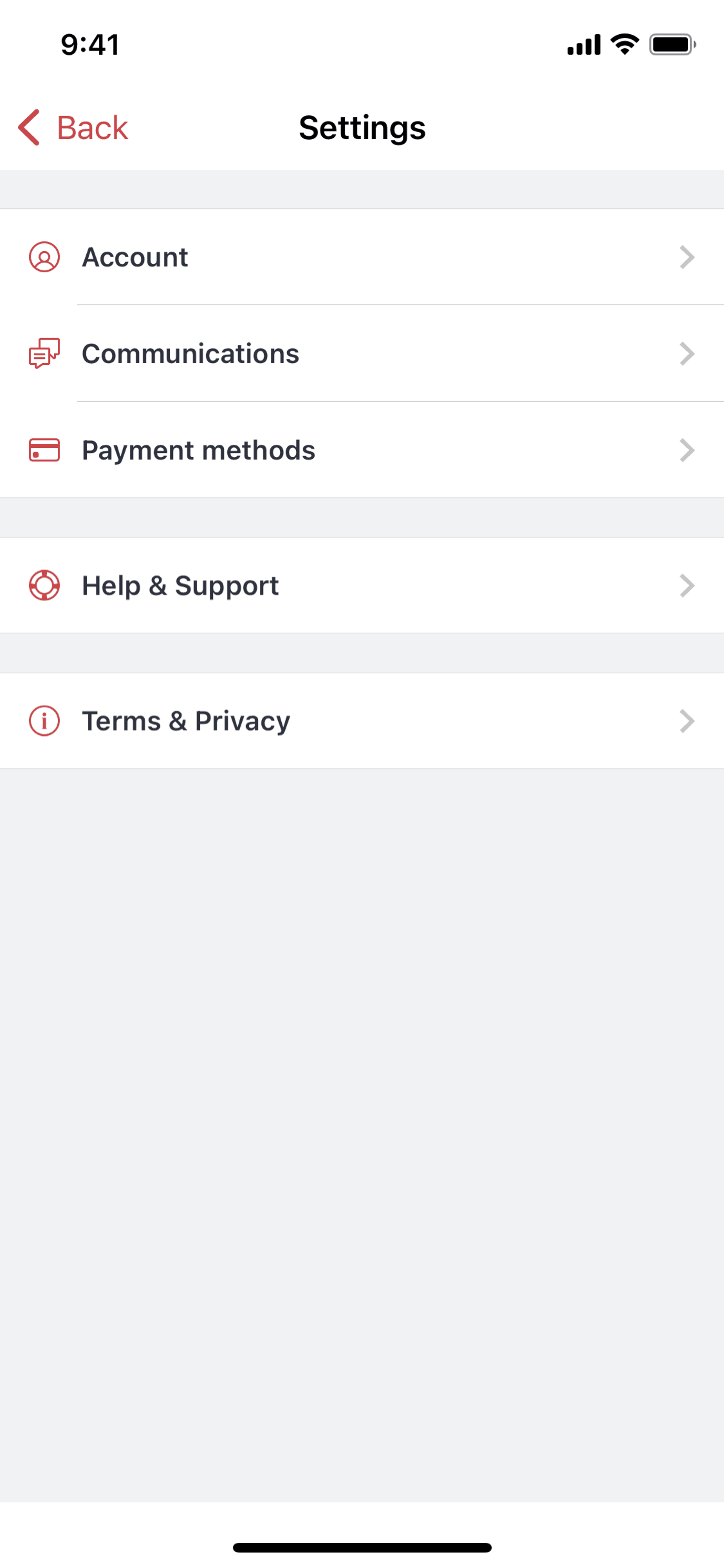 OpenTable iOS Food & Drink interface screenshot 21