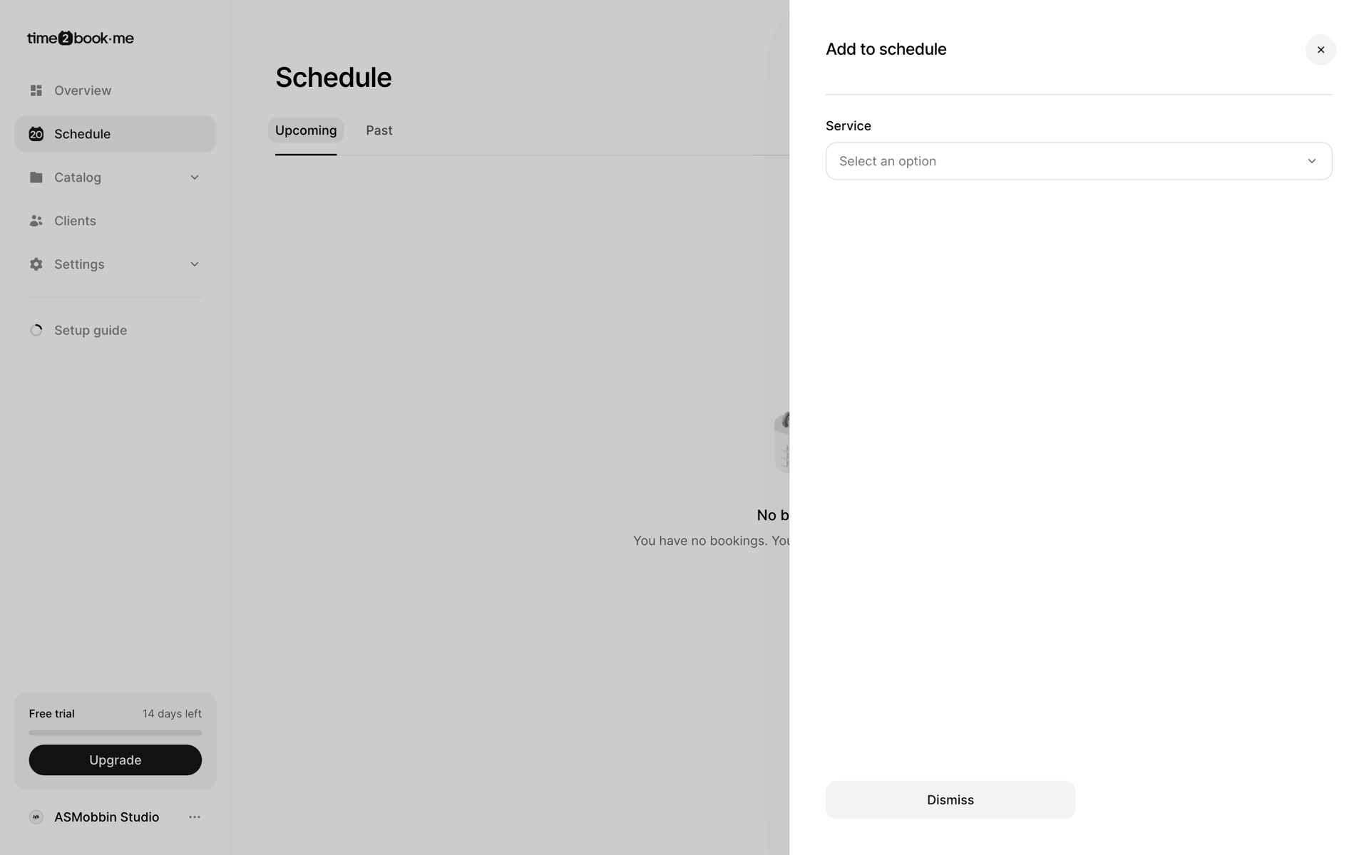 Time2book Web Health & Fitness interface screenshot 23
