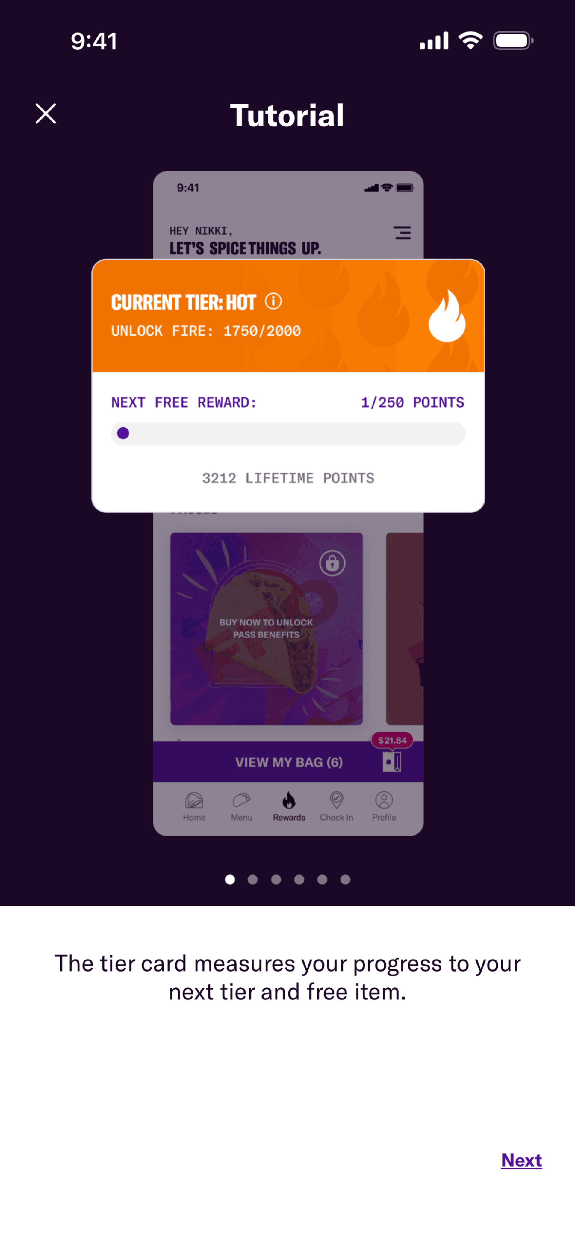 Taco Bell iOS Food & Drink interface screenshot 18