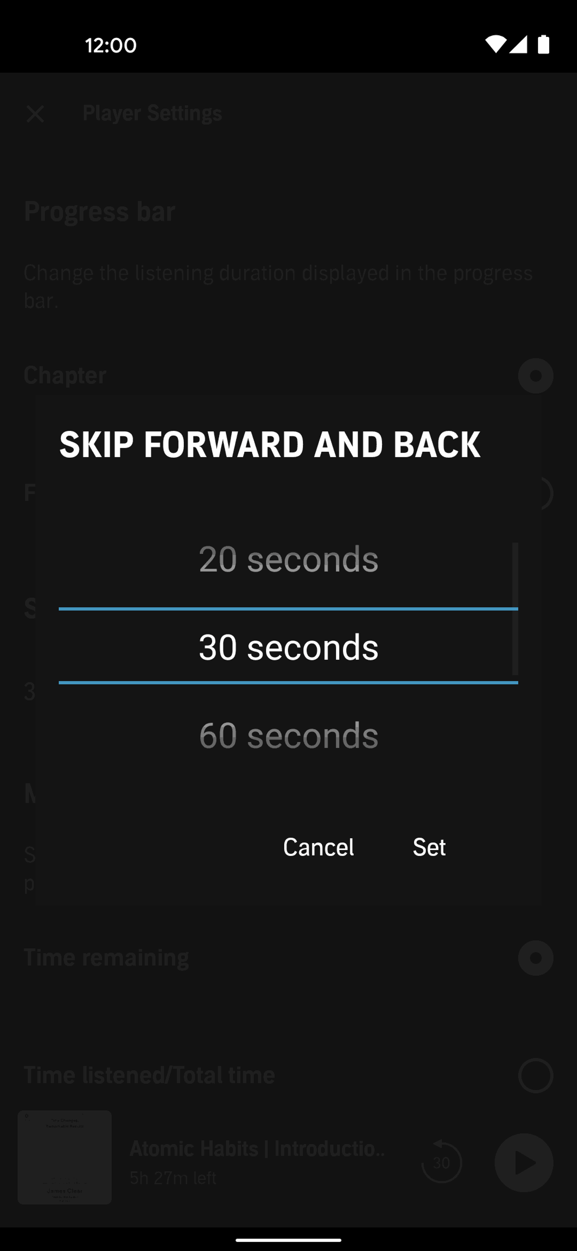 Audible Android Entertainment interface screenshot 9