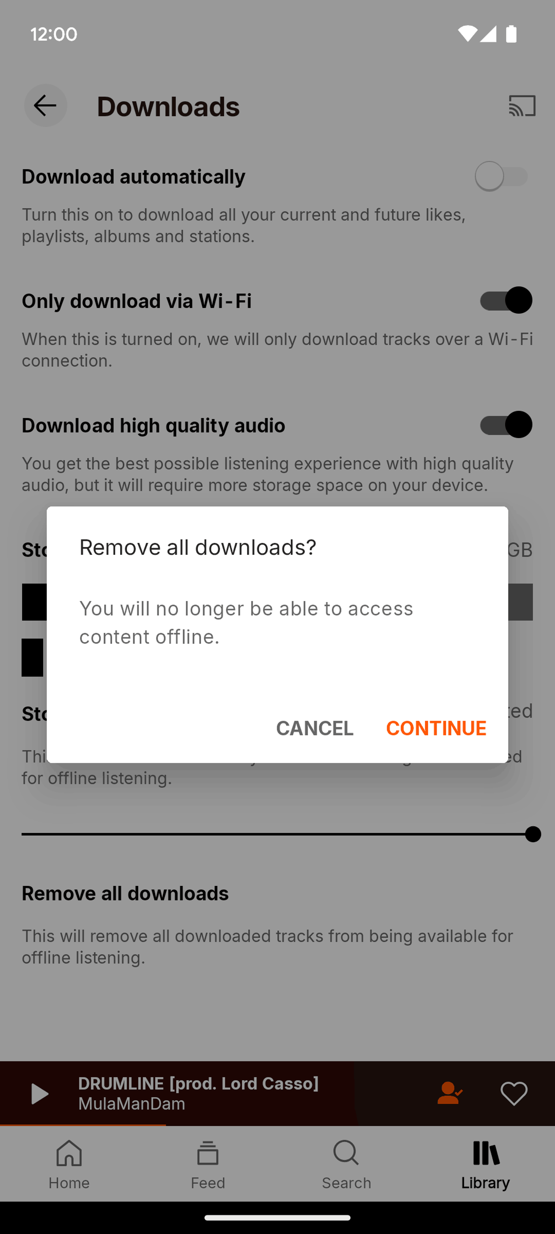 SoundCloud Android Music & Audio interface screenshot 14