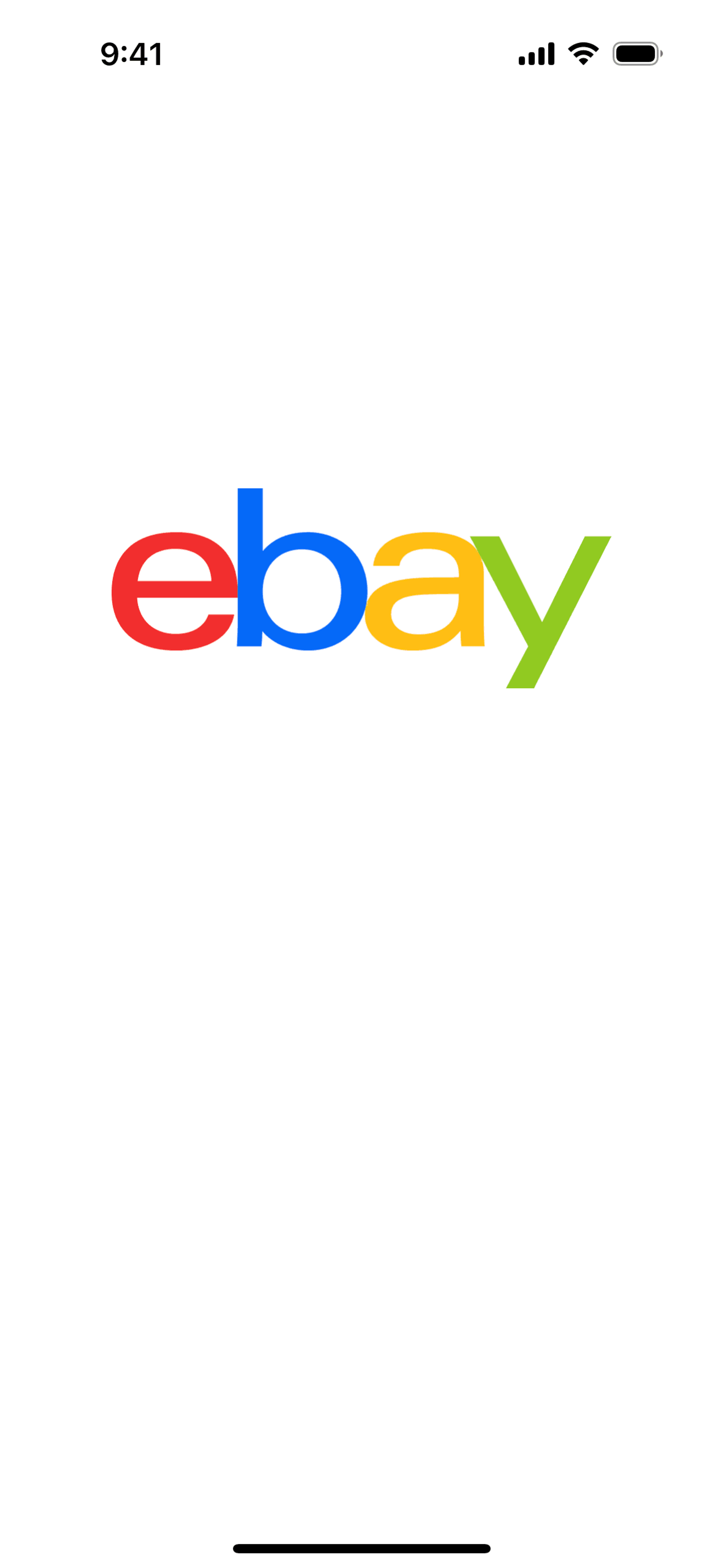 eBay iOS Shopping interface screenshot 1